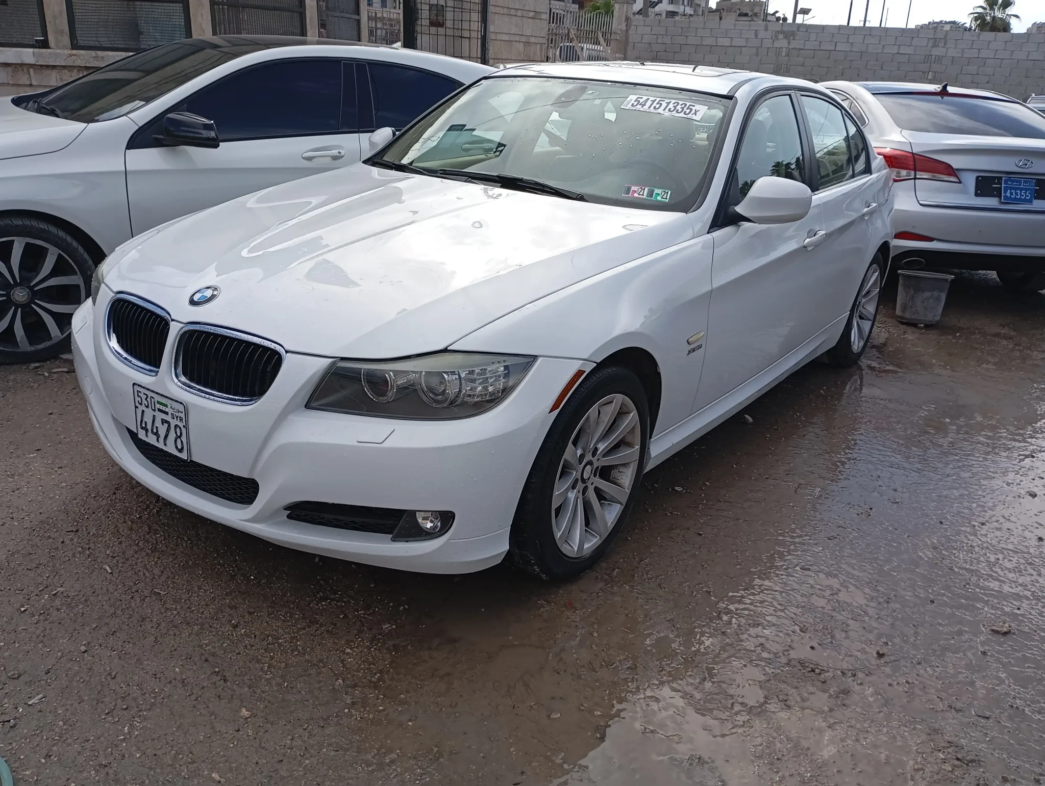 kilometrage car sale bmw 3 series 320 i sedan used 2011 aleppo qj image