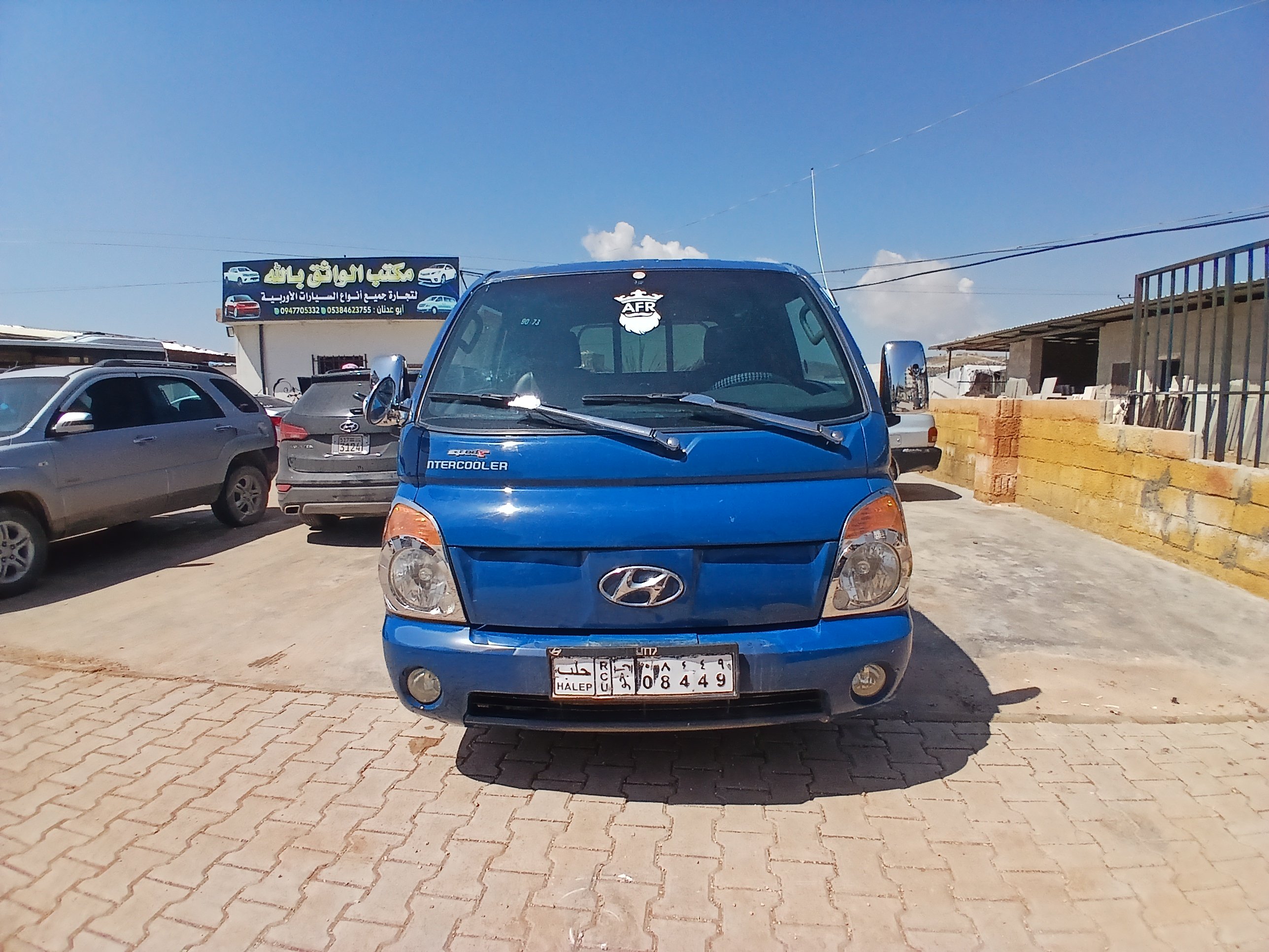 kilometrage car sale hyundai porter ii 2 crdi cargo truck used 2006 aleppo tq image