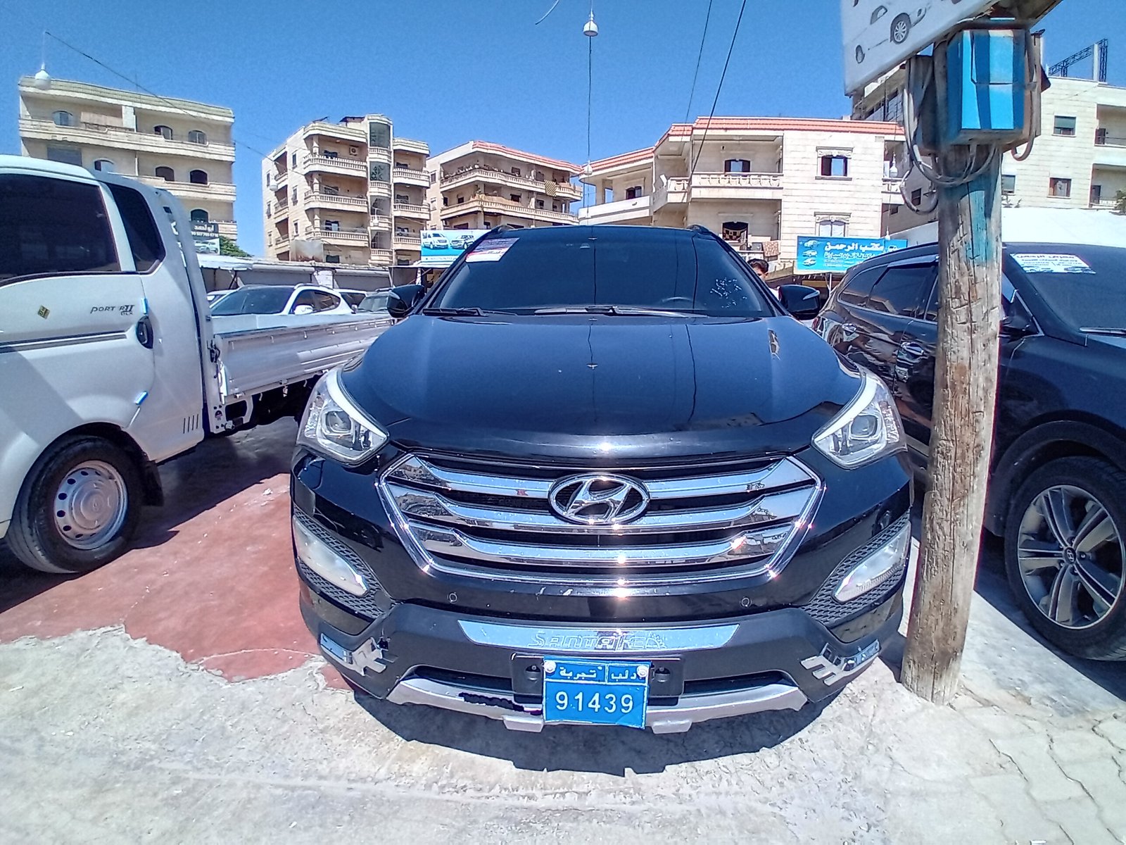 kilometrage car sale hyundai santa fe evgt suv used 2012 aleppo lr image
