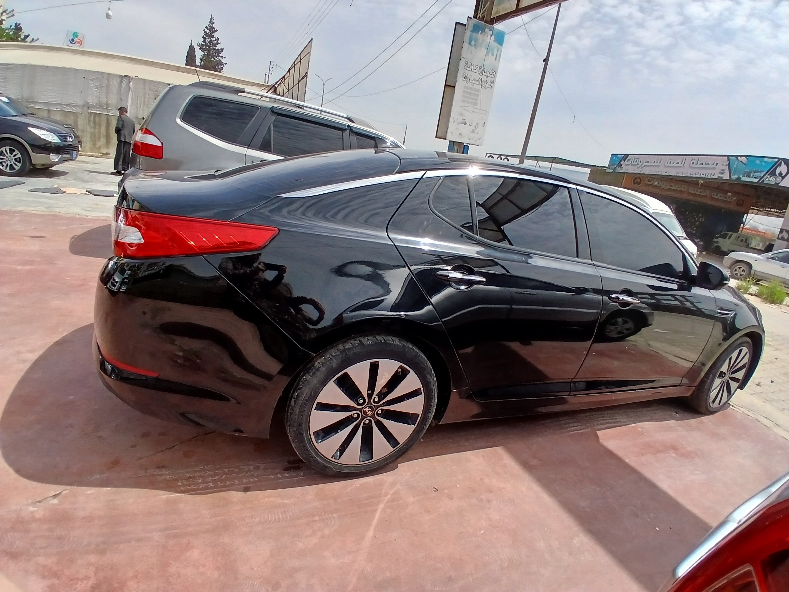 kilometrage car sale kia k5 standard sedan used 2010 aleppo xa image