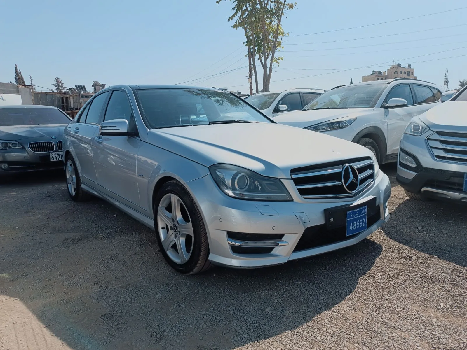 kilometrage car sale mercedes benz c class c 200 sedan used 2013 aleppo xj image