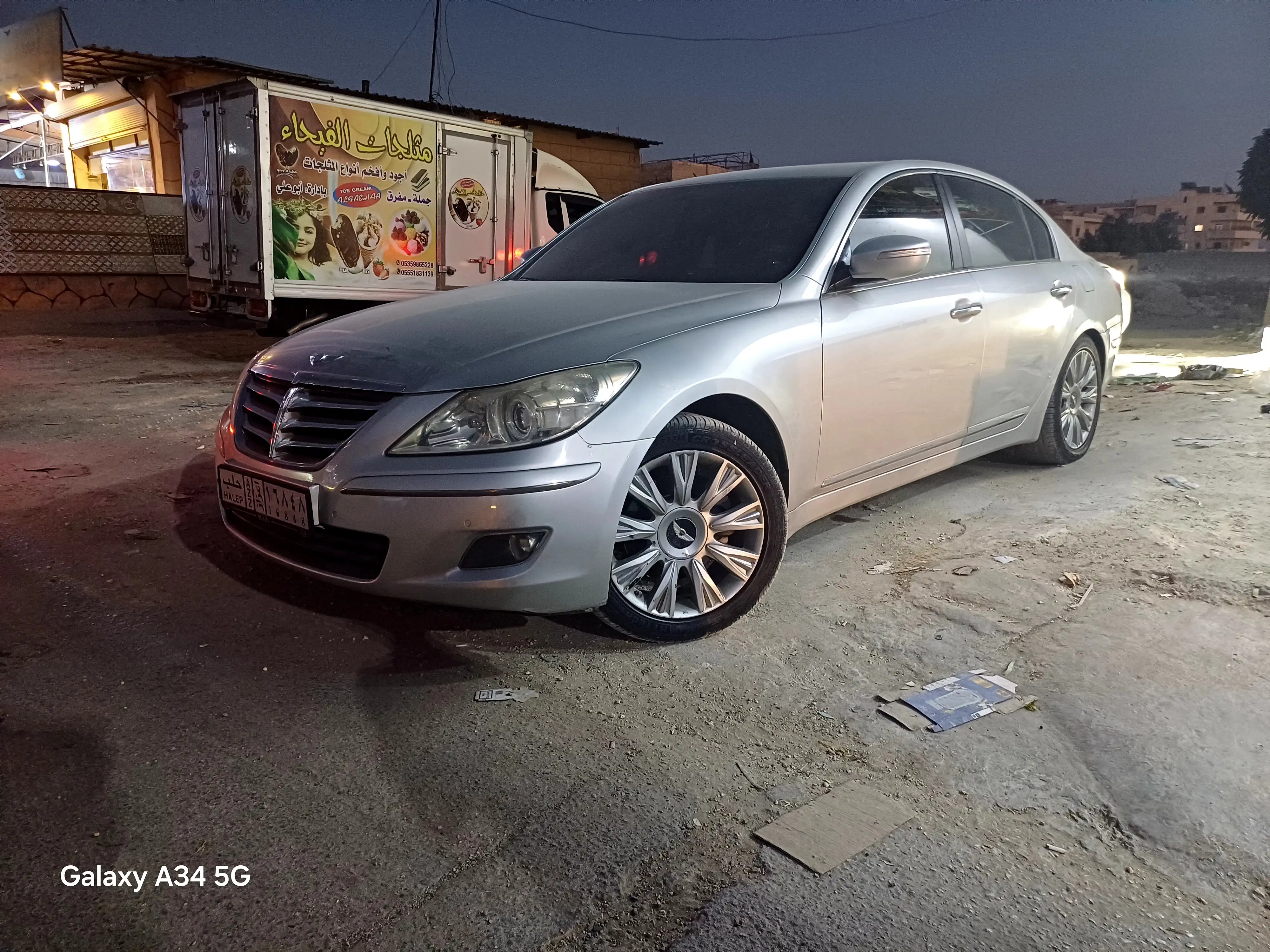 kilometrage car sale genesis bh 330 sedan used 2008 aleppo ng card image