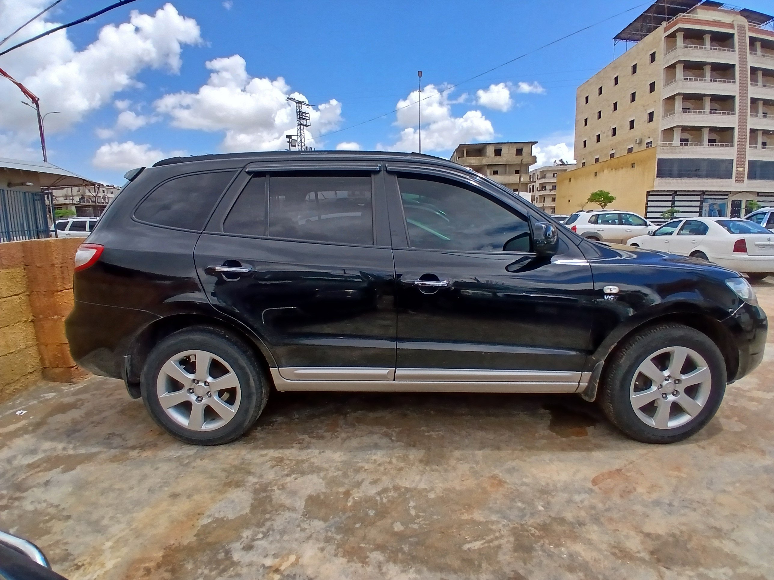 kilometrage car sale hyundai santa fe slx suv used 2006 aleppo af image