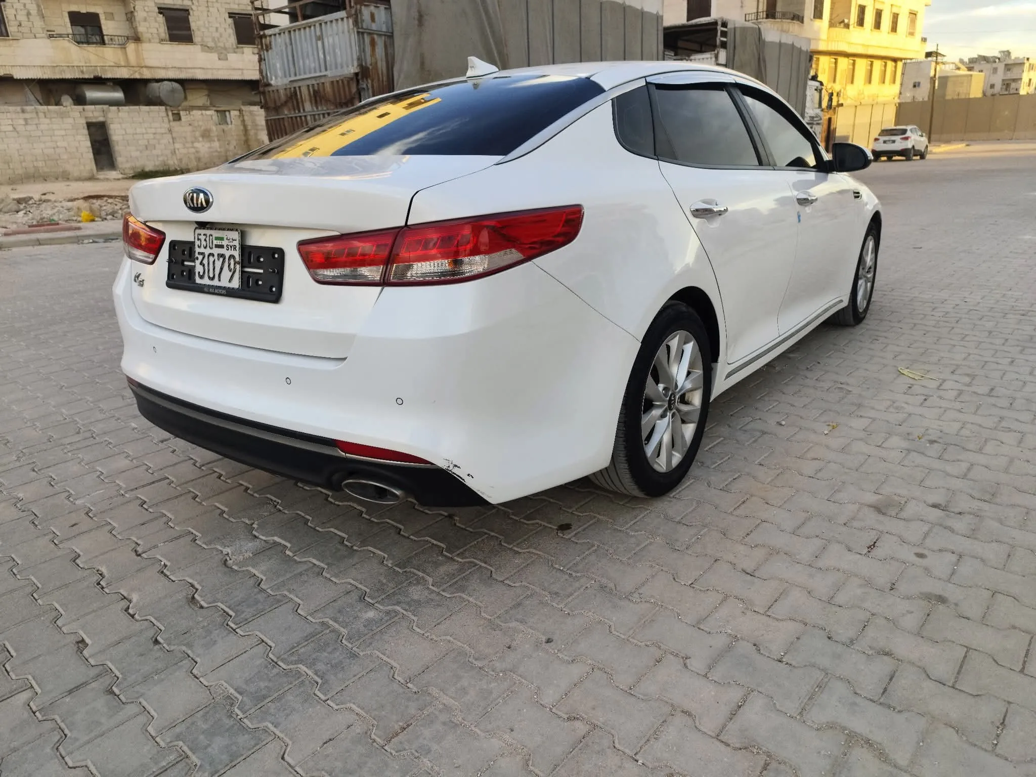 kilometrage car sale kia k5 standard sedan used 2018 aleppo pc image