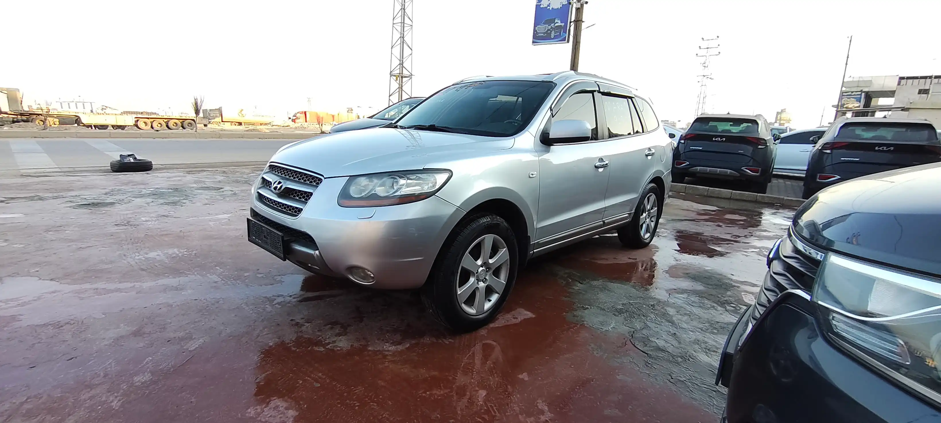 kilometrage car sale hyundai santa fe slx suv used 2007 aleppo lg image