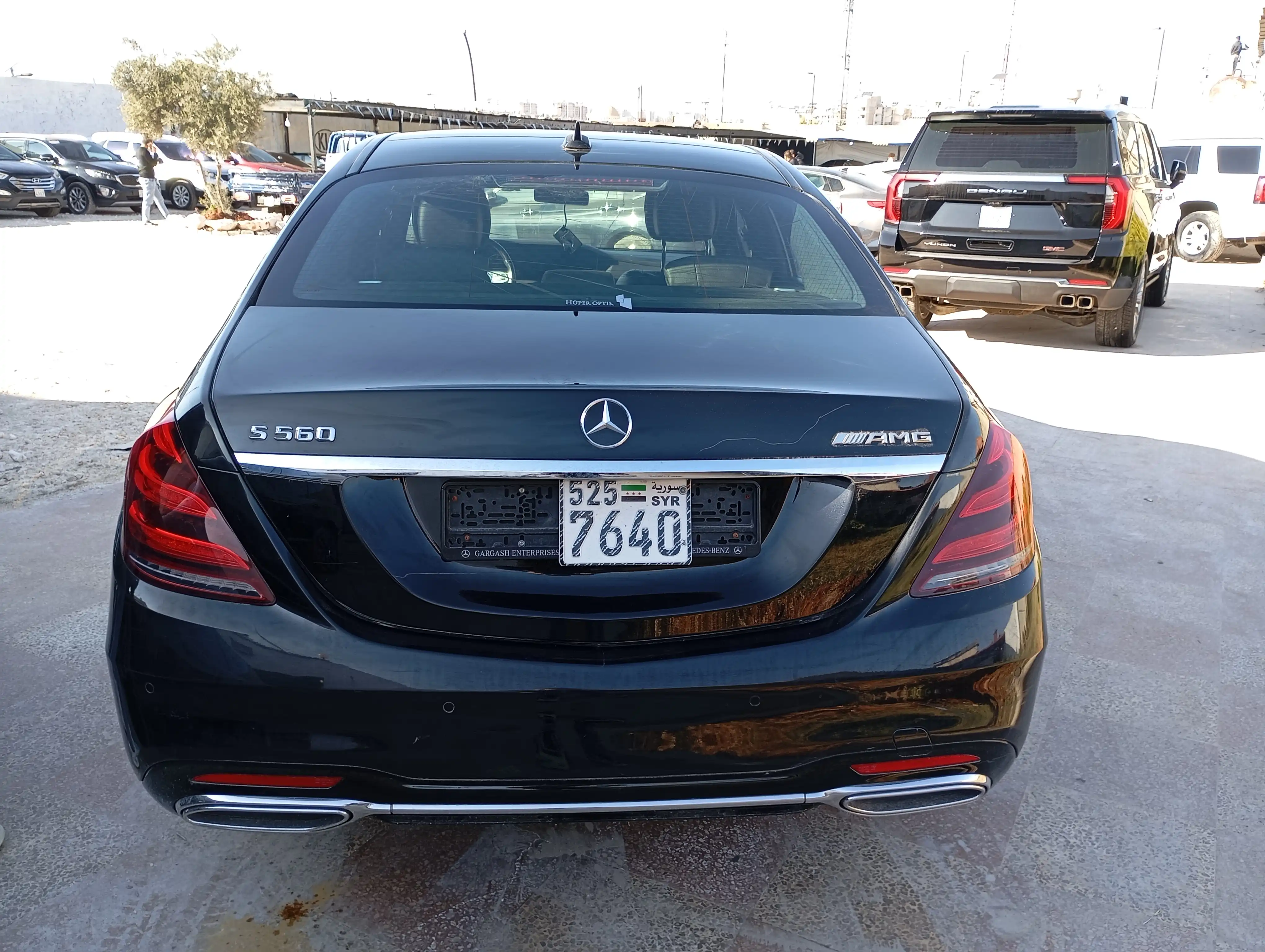 kilometrage car sale mercedes s class 560 amg sedan used 2019 aleppo ay image