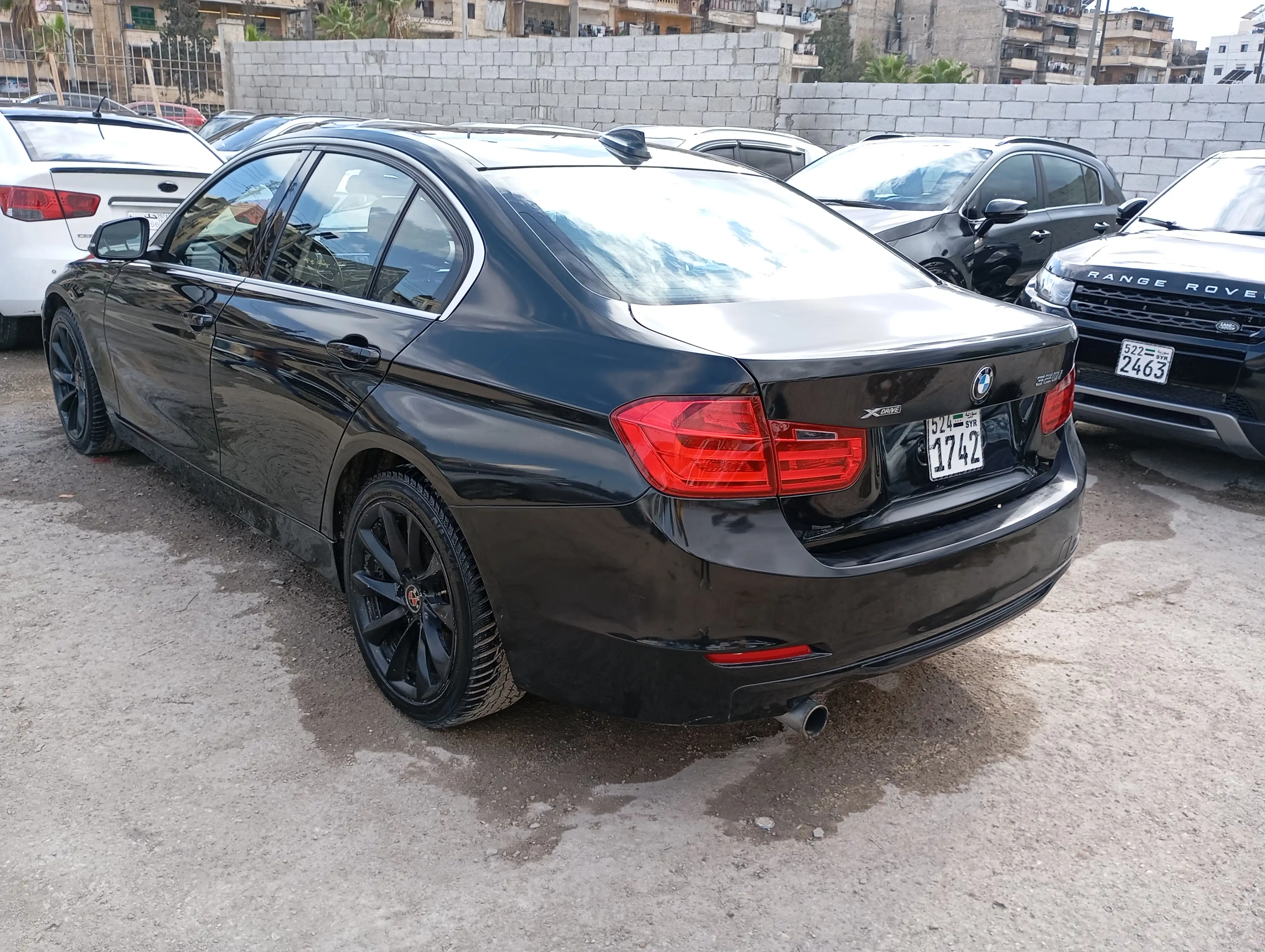 kilometrage car sale bmw 3 series 320 sedan used 2014 aleppo ek image