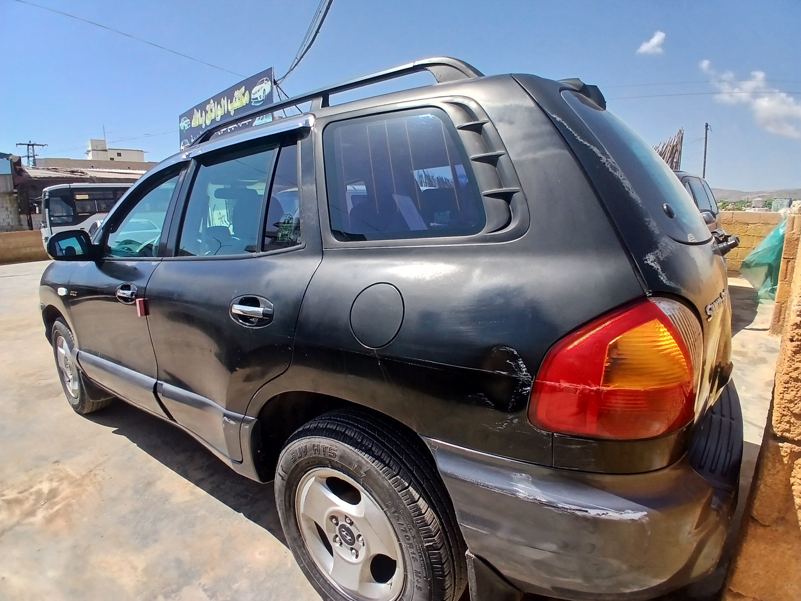 kilometrage car sale hyundai santa fe gold suv used 2003 aleppo sf image