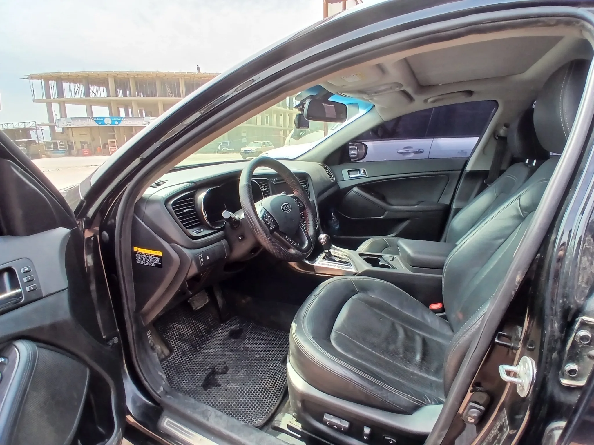 kilometrage car sale kia k5 standard sedan used 2010 aleppo xa image