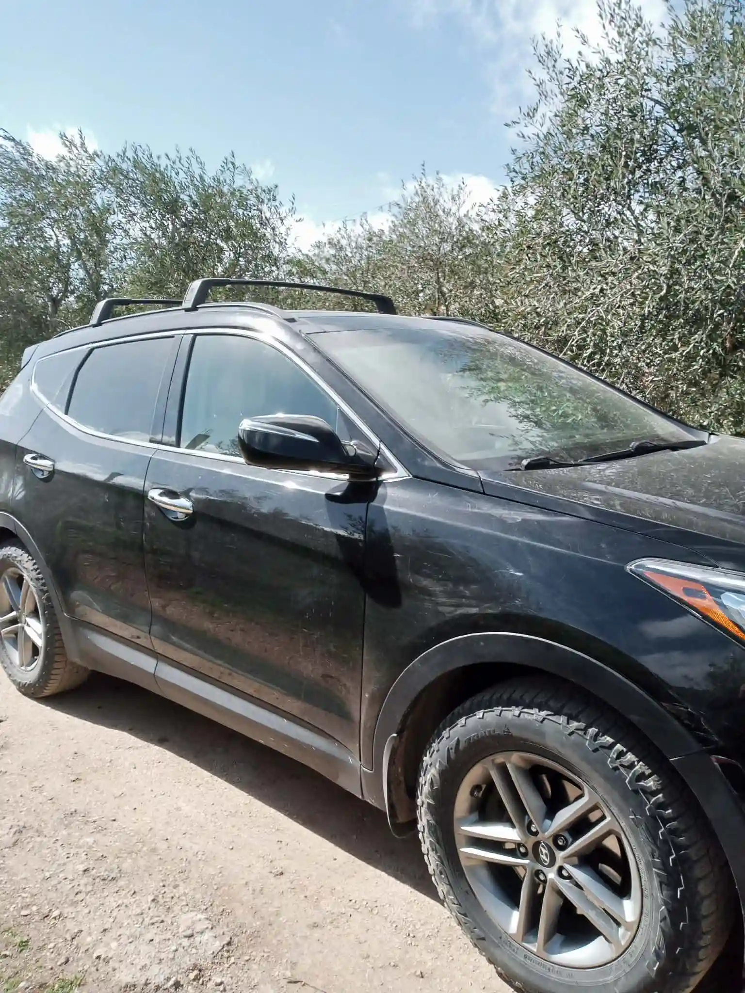 kilometrage car sale hyundai santa fe evgt suv used 2018 aleppo vj image