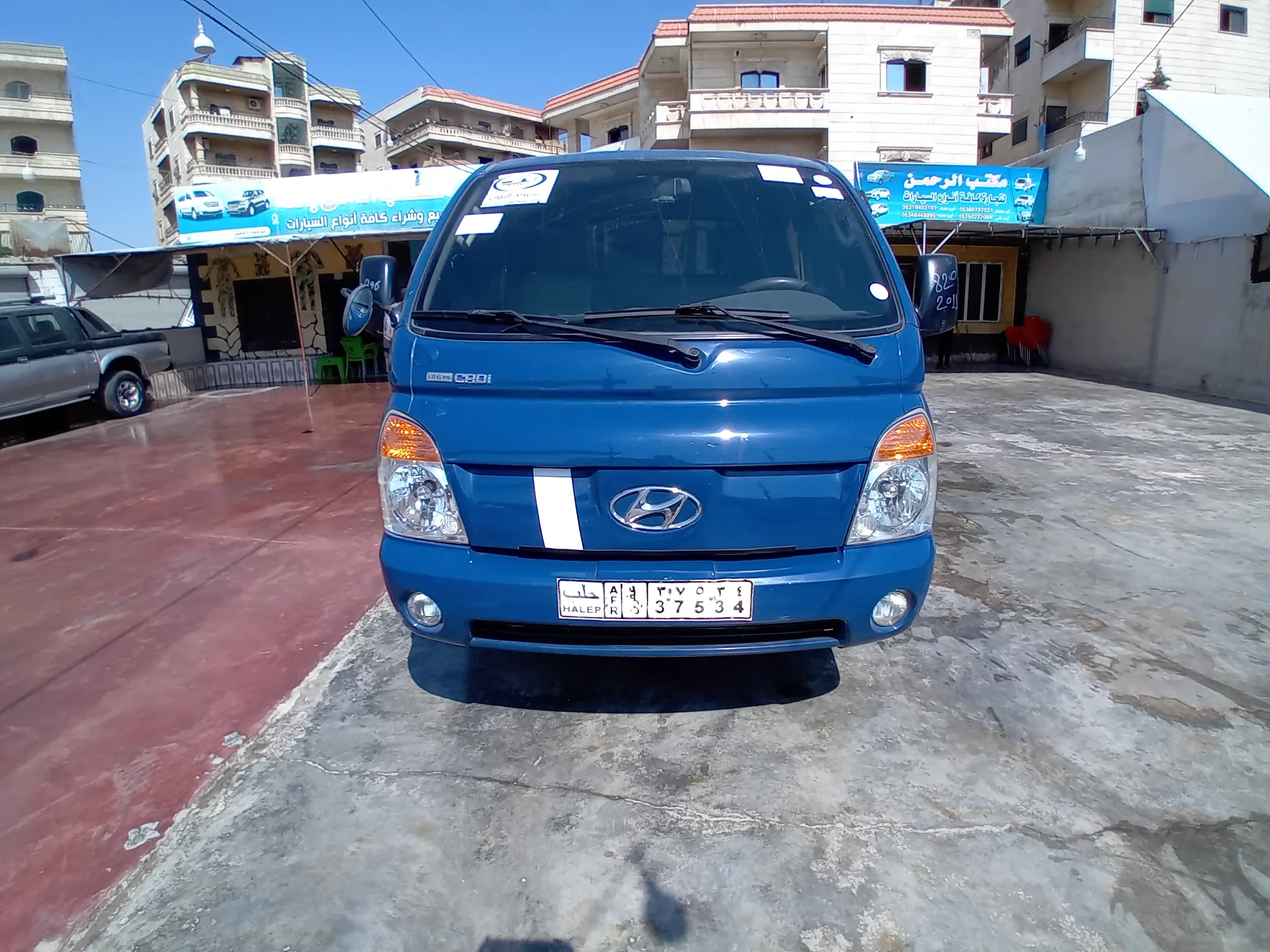 kilometrage car sale hyundai porter 2 crdi cargo truck used 2012 aleppo dp image