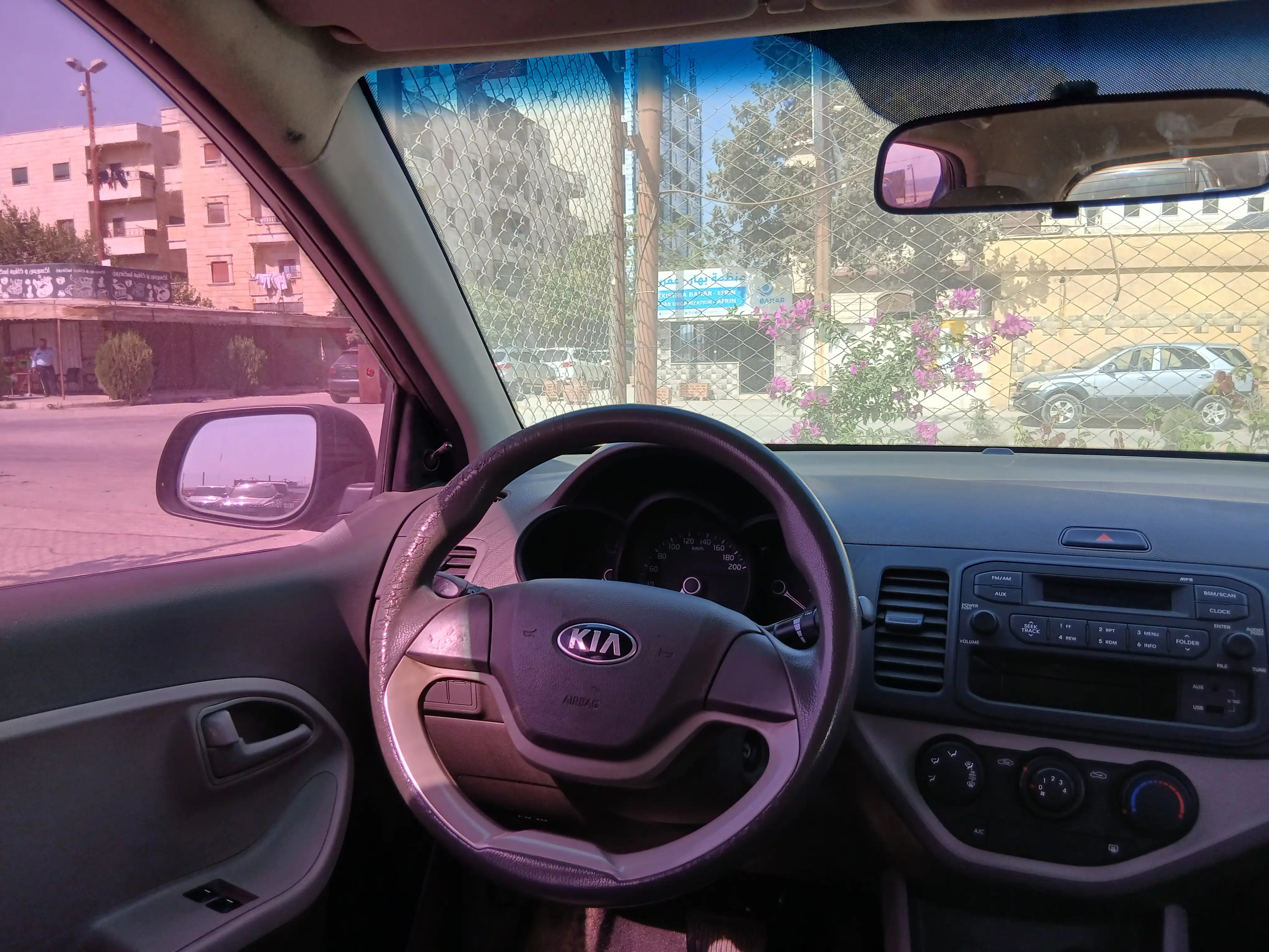 kilometrage car sale kia morning standard hatchback used 2014 aleppo el image
