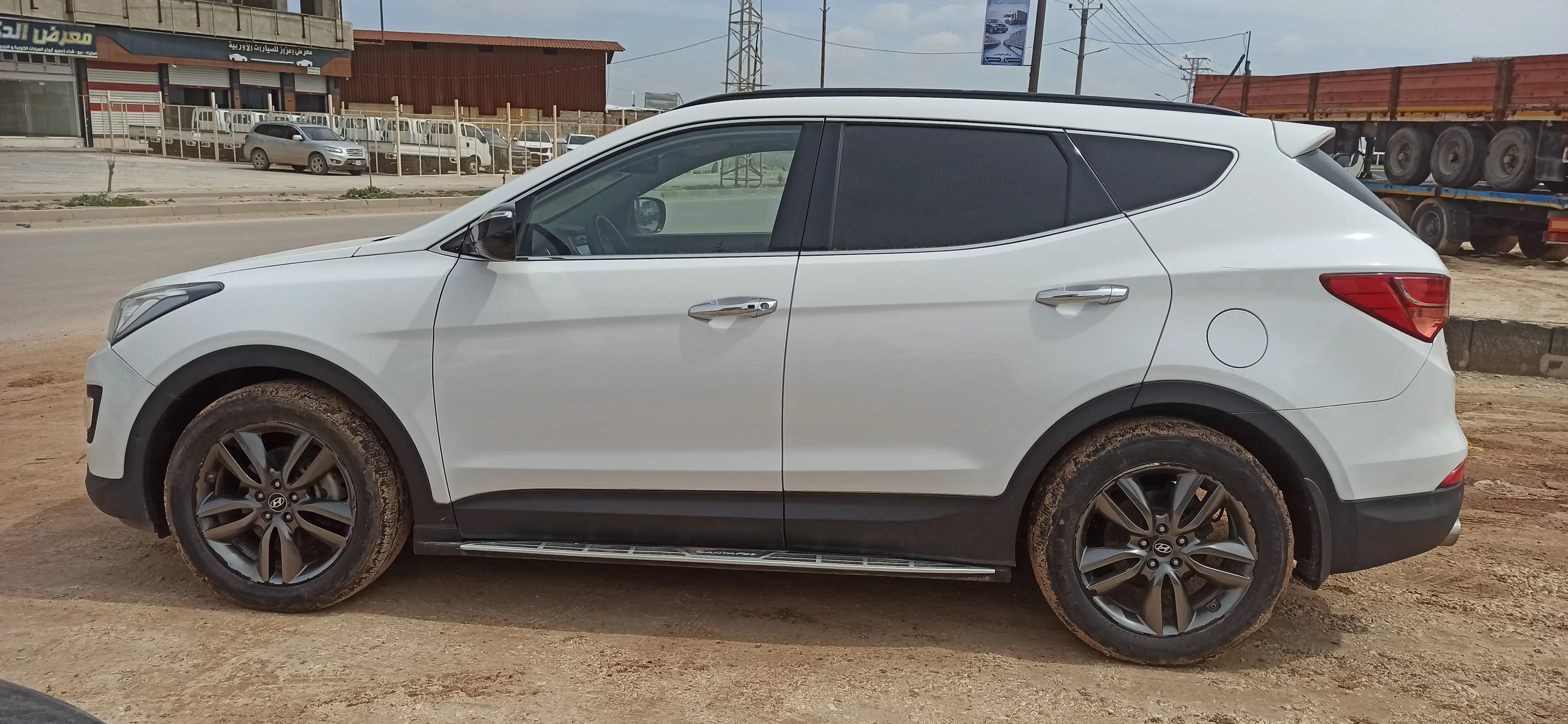 kilometrage car sale hyundai santa fe evgt suv used 2017 aleppo vd image