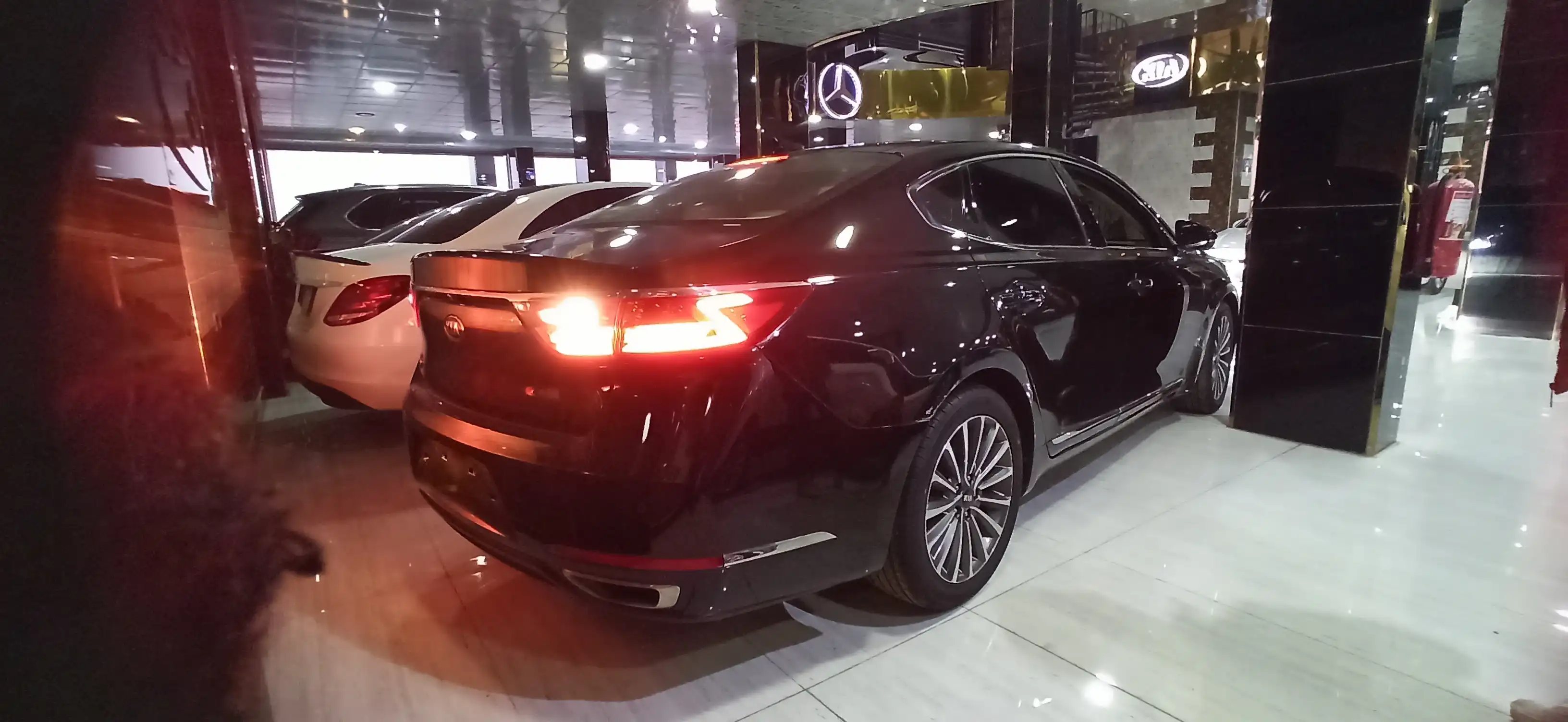 kilometrage car sale kia k7 standard sedan used 2017 aleppo if image