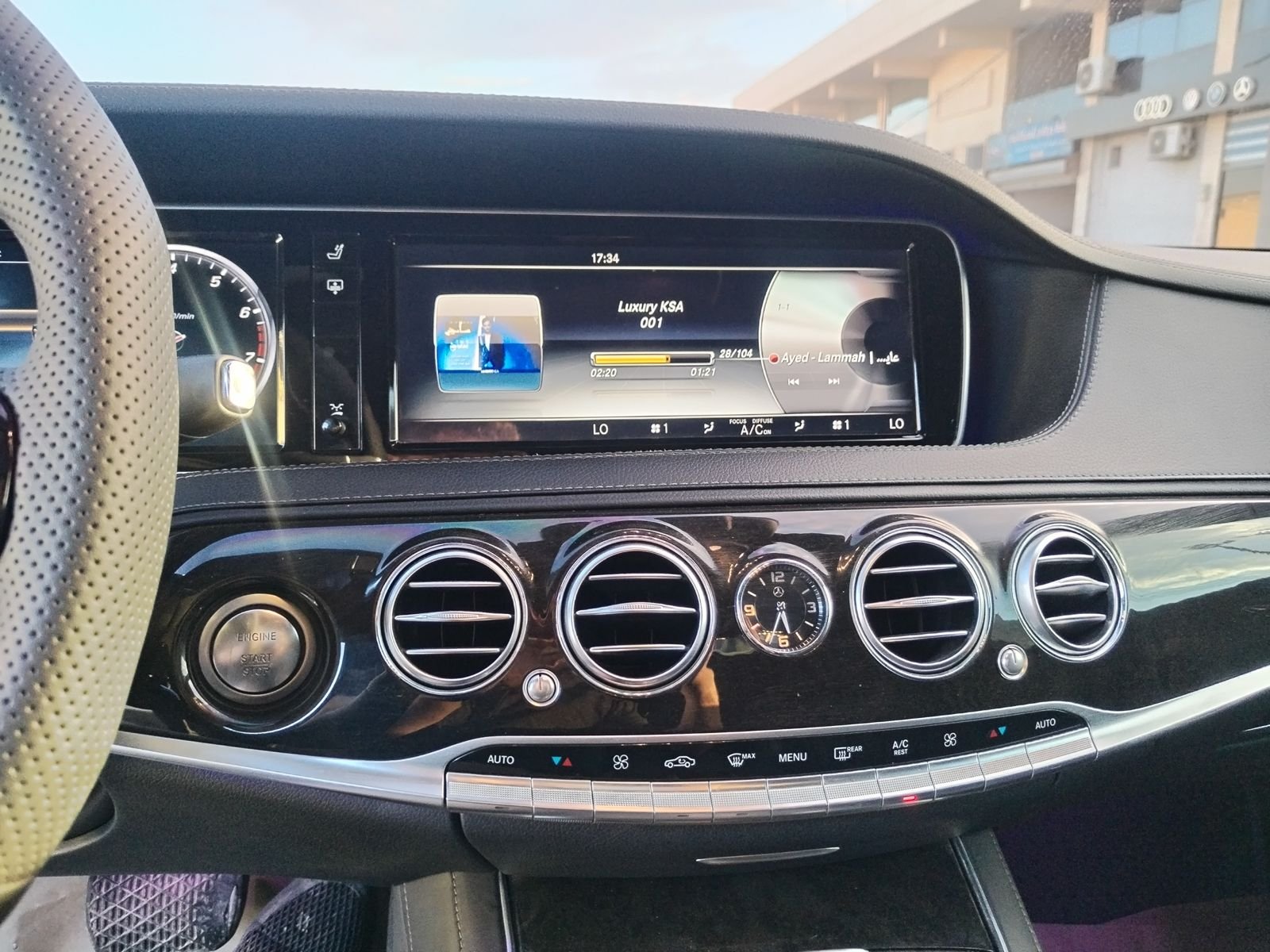 kilometrage car sale mercedes benz s class s s 500 4 matic sedan used 2015 aleppo mv image