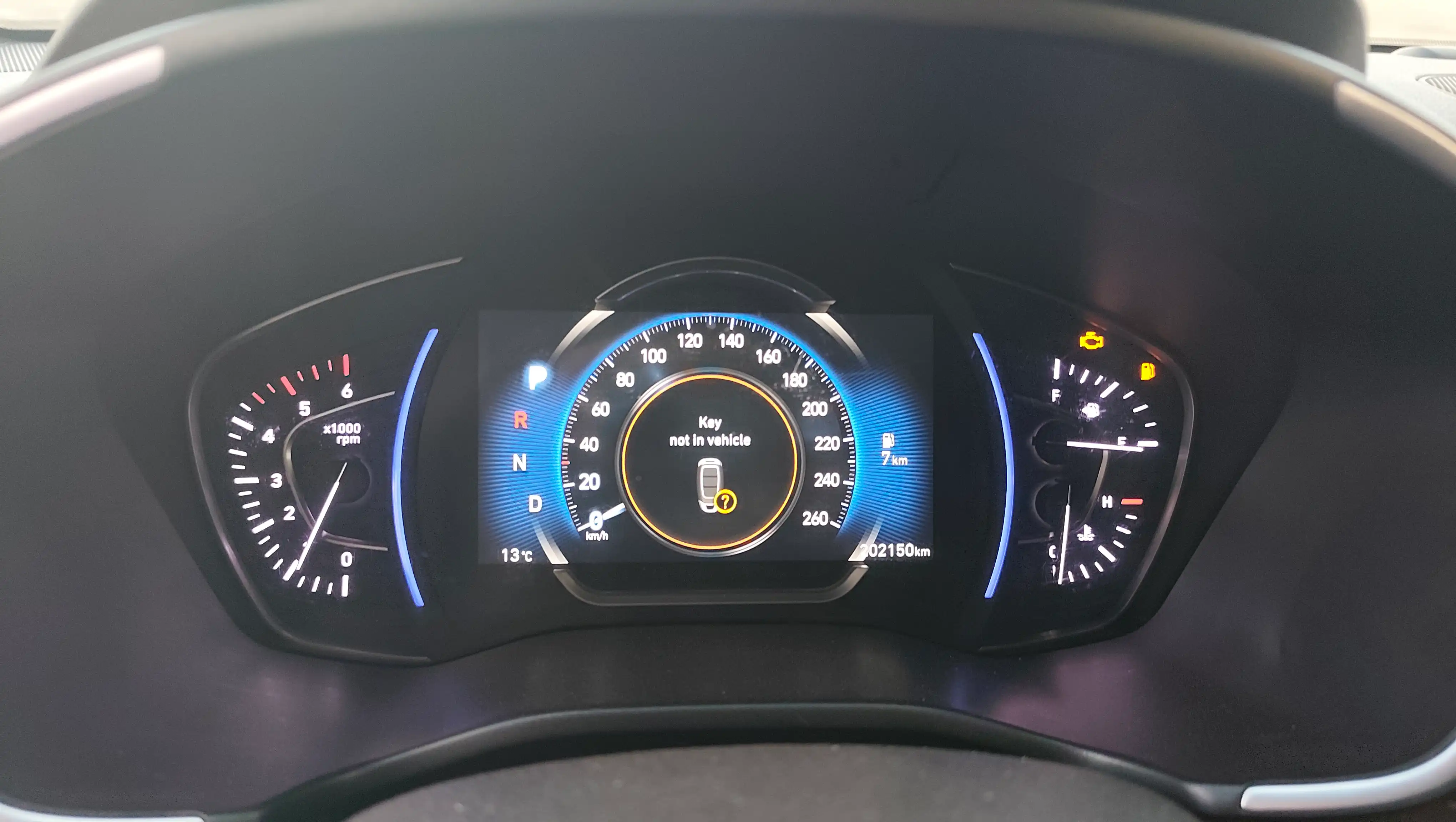 kilometrage car sale hyundai santa fe 2 2 d suv used 2019 aleppo hu image