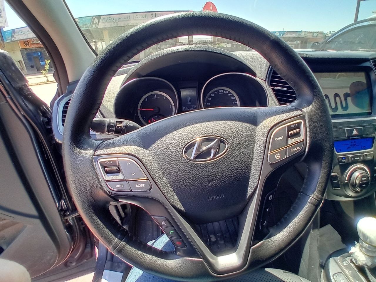 kilometrage car sale hyundai santa fe evgt suv used 2013 aleppo ah image