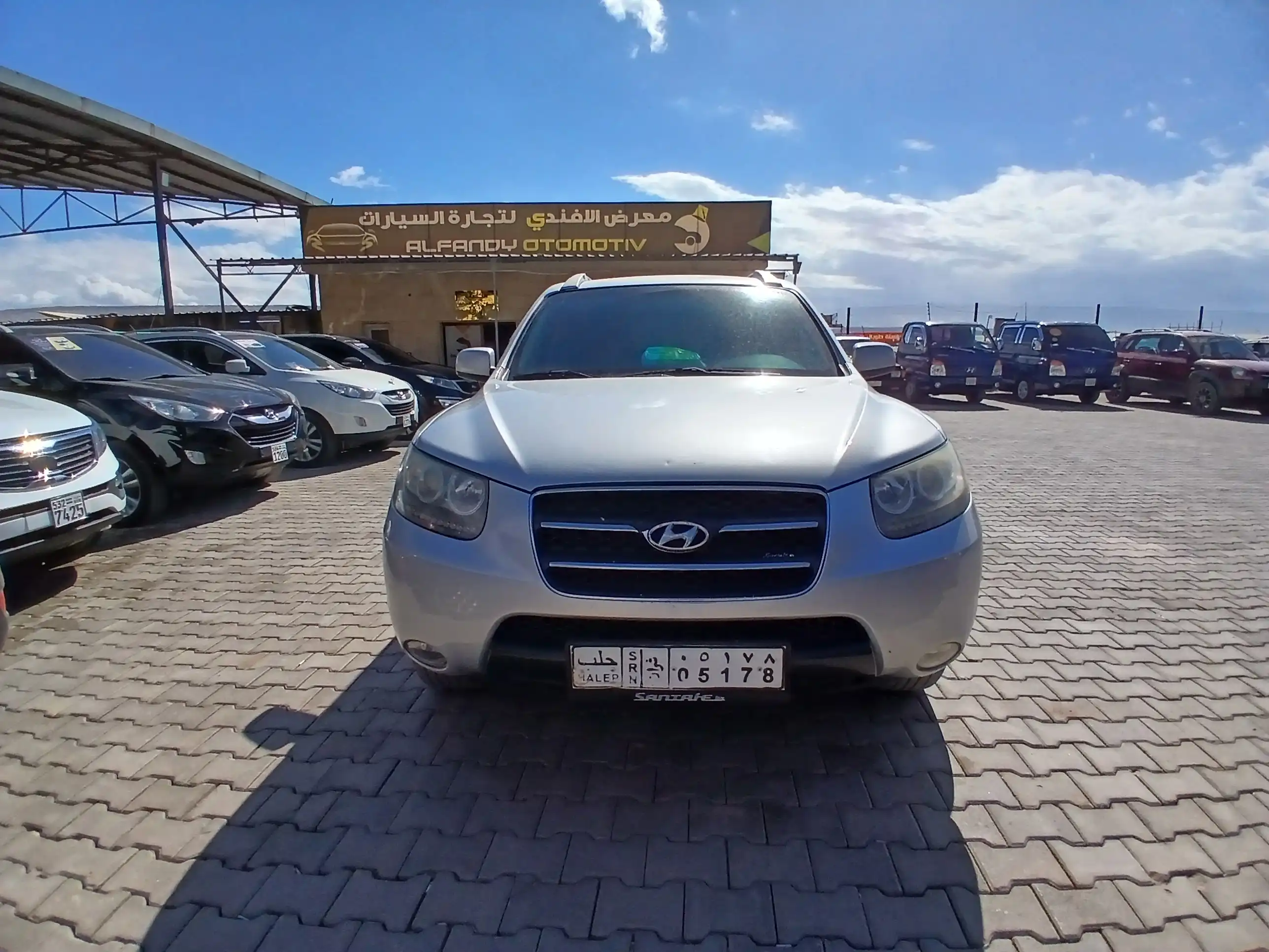 kilometrage car sale hyundai santa fe slx suv used 2008 aleppo iz image