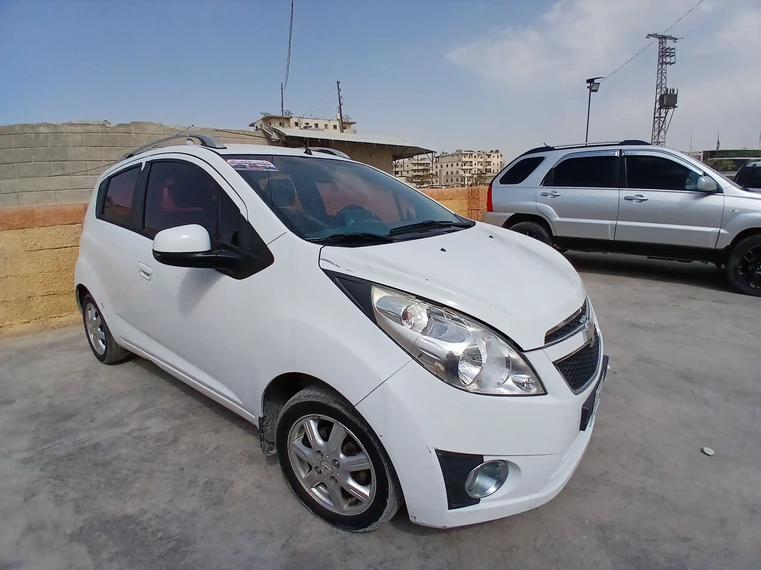 kilometrage car sale chevrolet spark standard hatchback used 2013 aleppo tk image