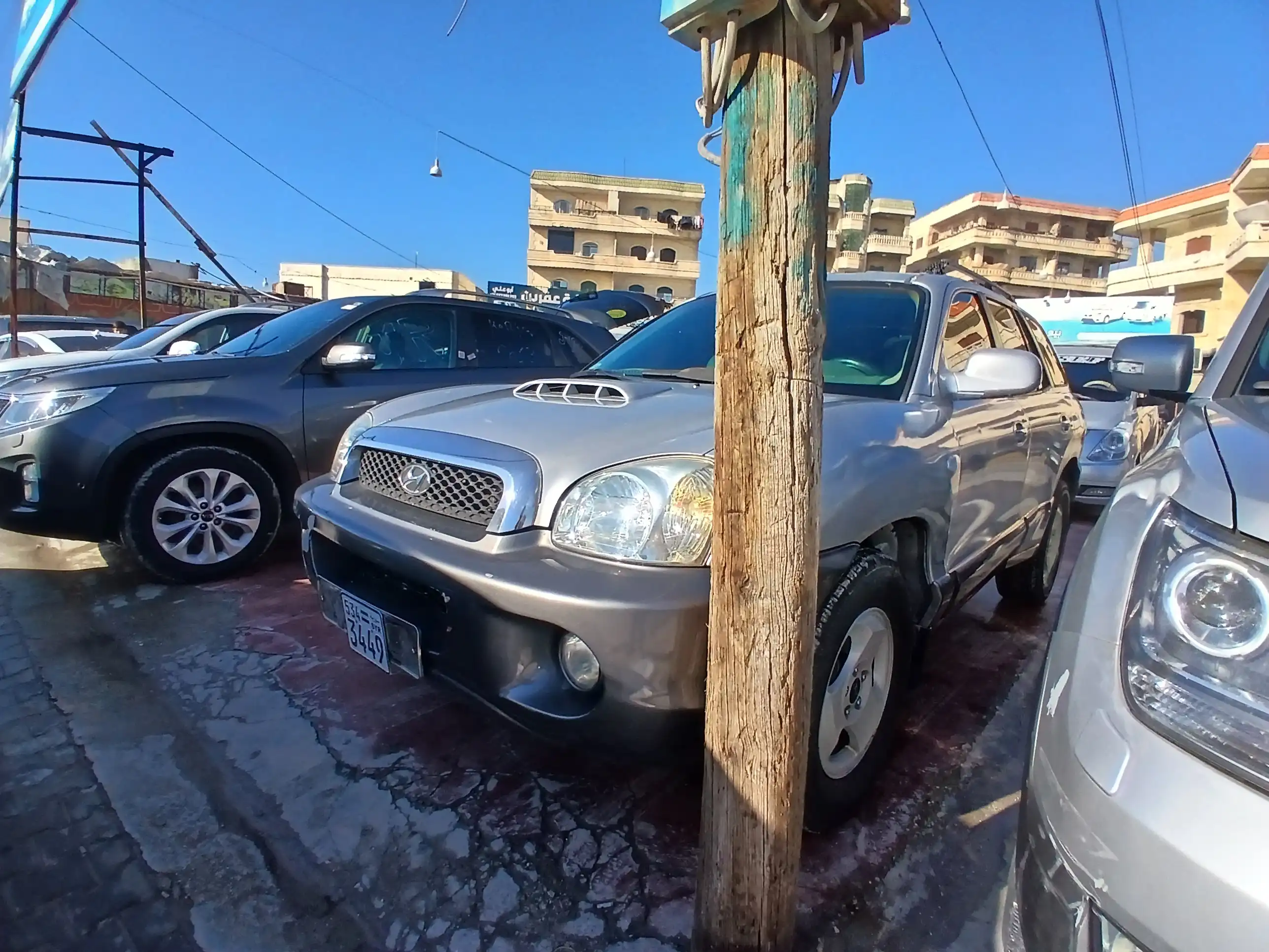 kilometrage car sale hyundai santa fe gold suv used 2002 aleppo ib image