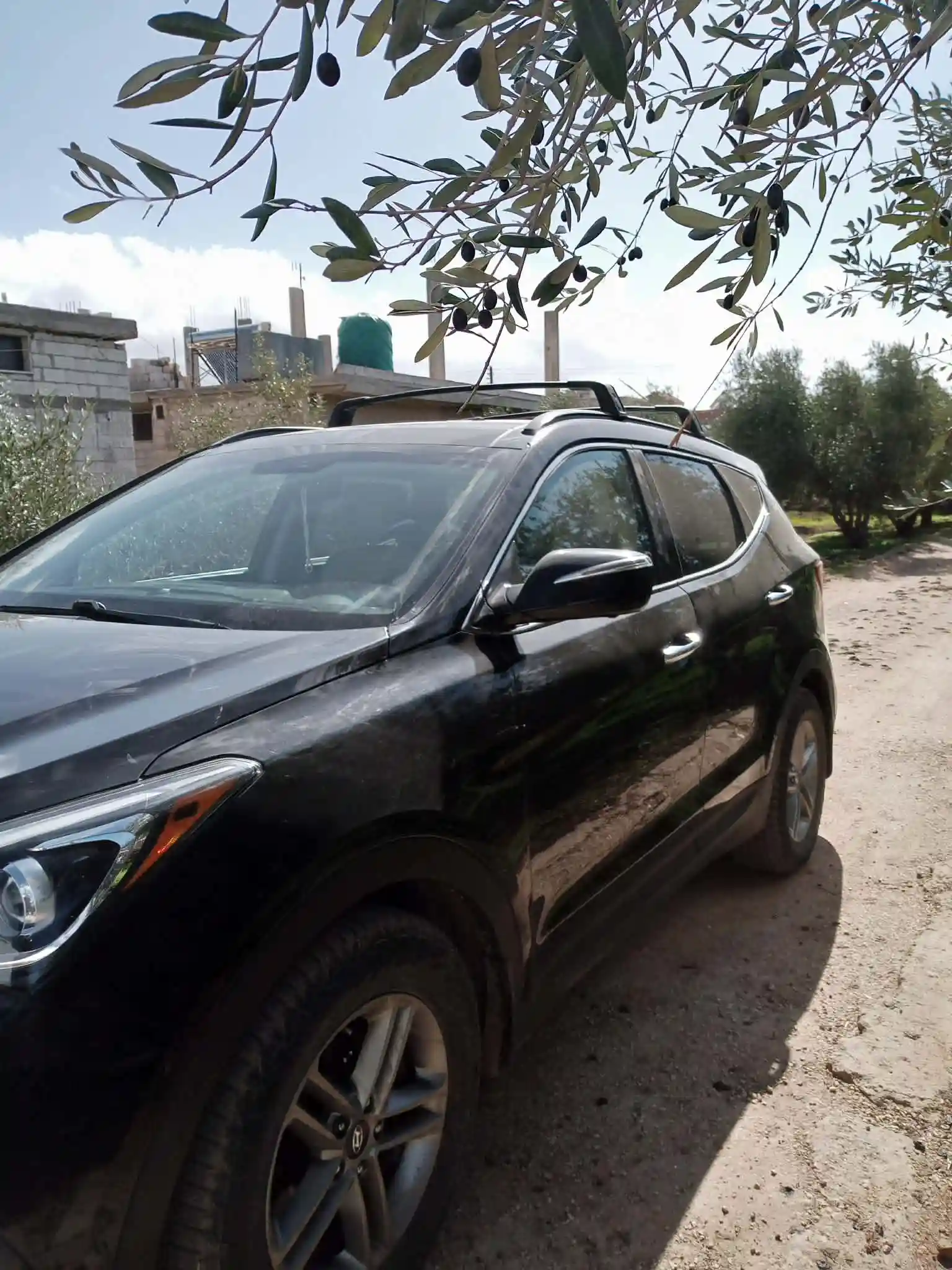 kilometrage car sale hyundai santa fe evgt suv used 2018 aleppo vj image