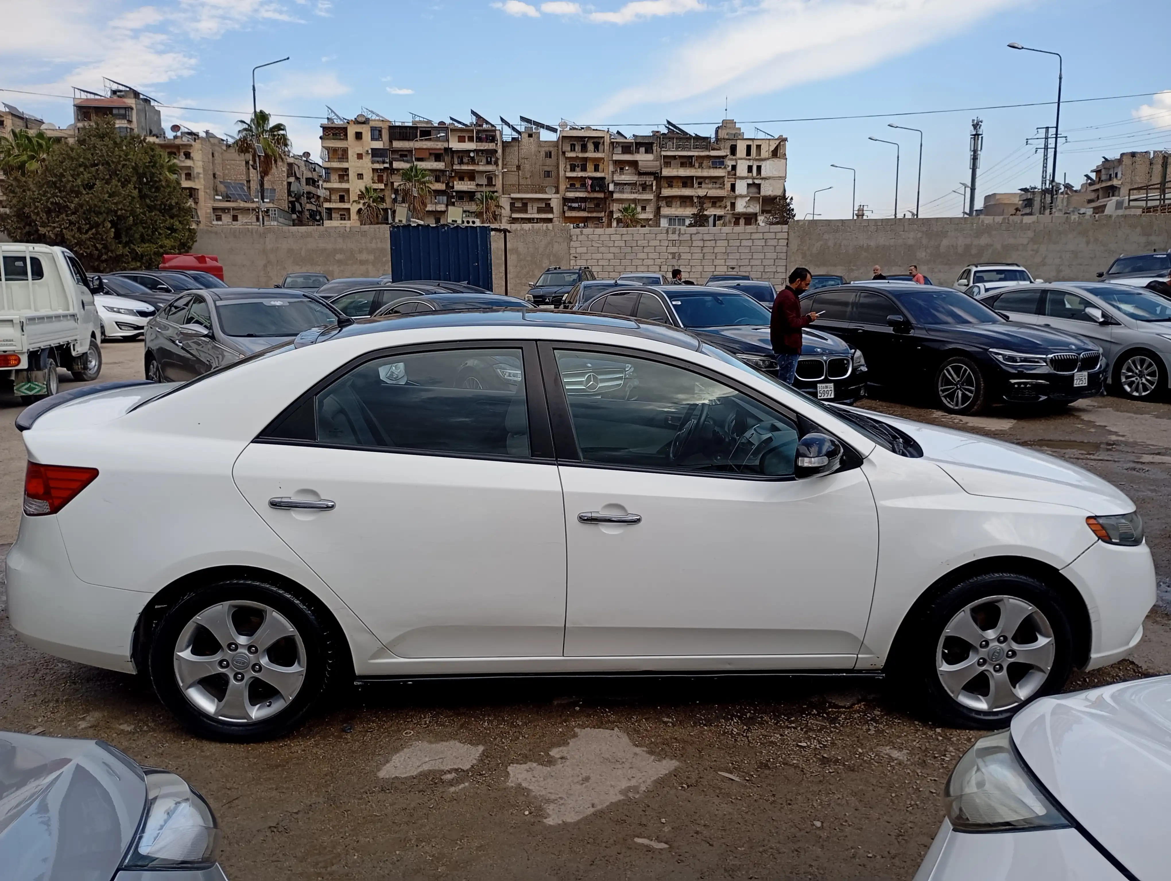kilometrage car sale kia cerato standard sedan used 2007 aleppo kg image