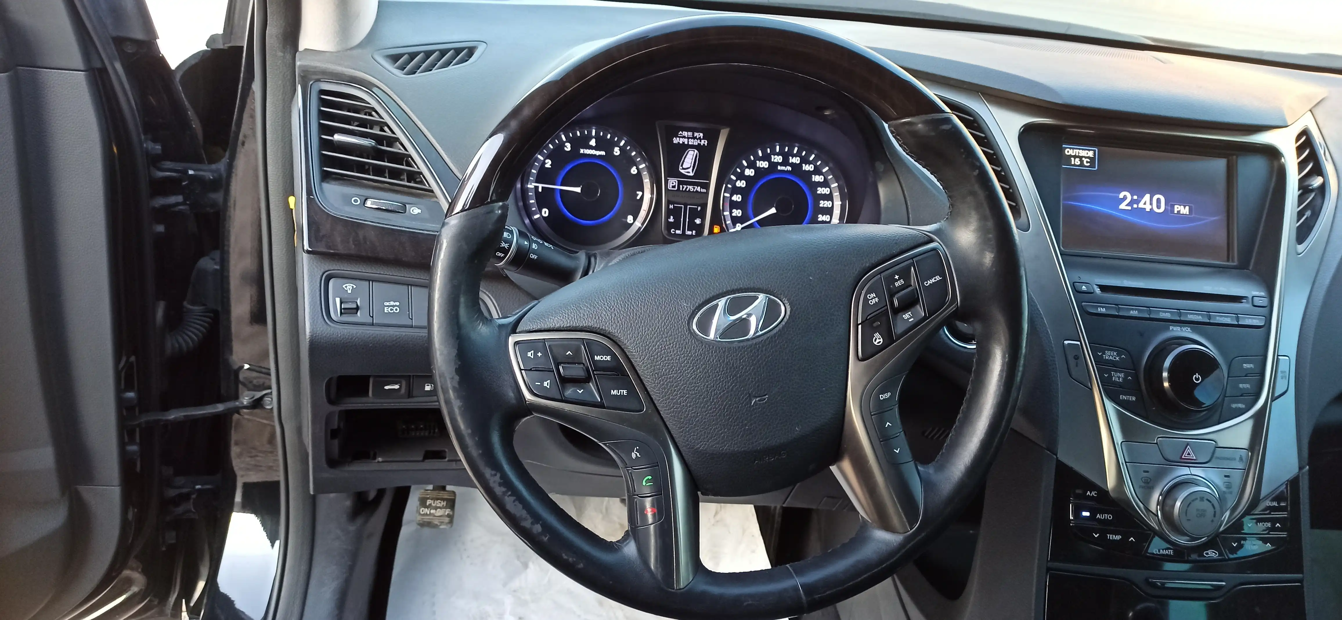 kilometrage car sale hyundai grandeur hg 240 sedan used 2012 aleppo uf image