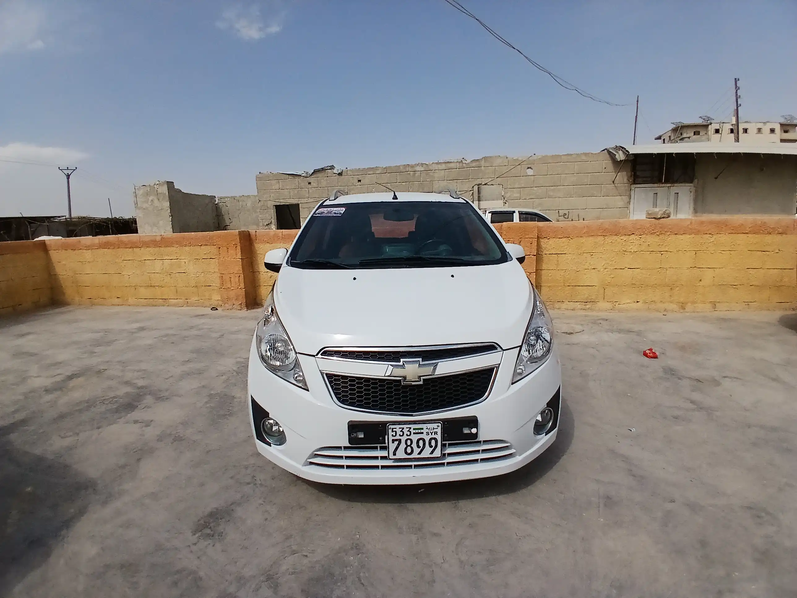 kilometrage car sale chevrolet spark standard hatchback used 2013 aleppo tk image