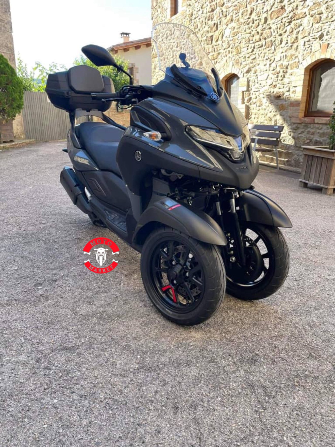 kilometrage motorbike yamaha tricity 300 scooter used 2019 tartus bm image