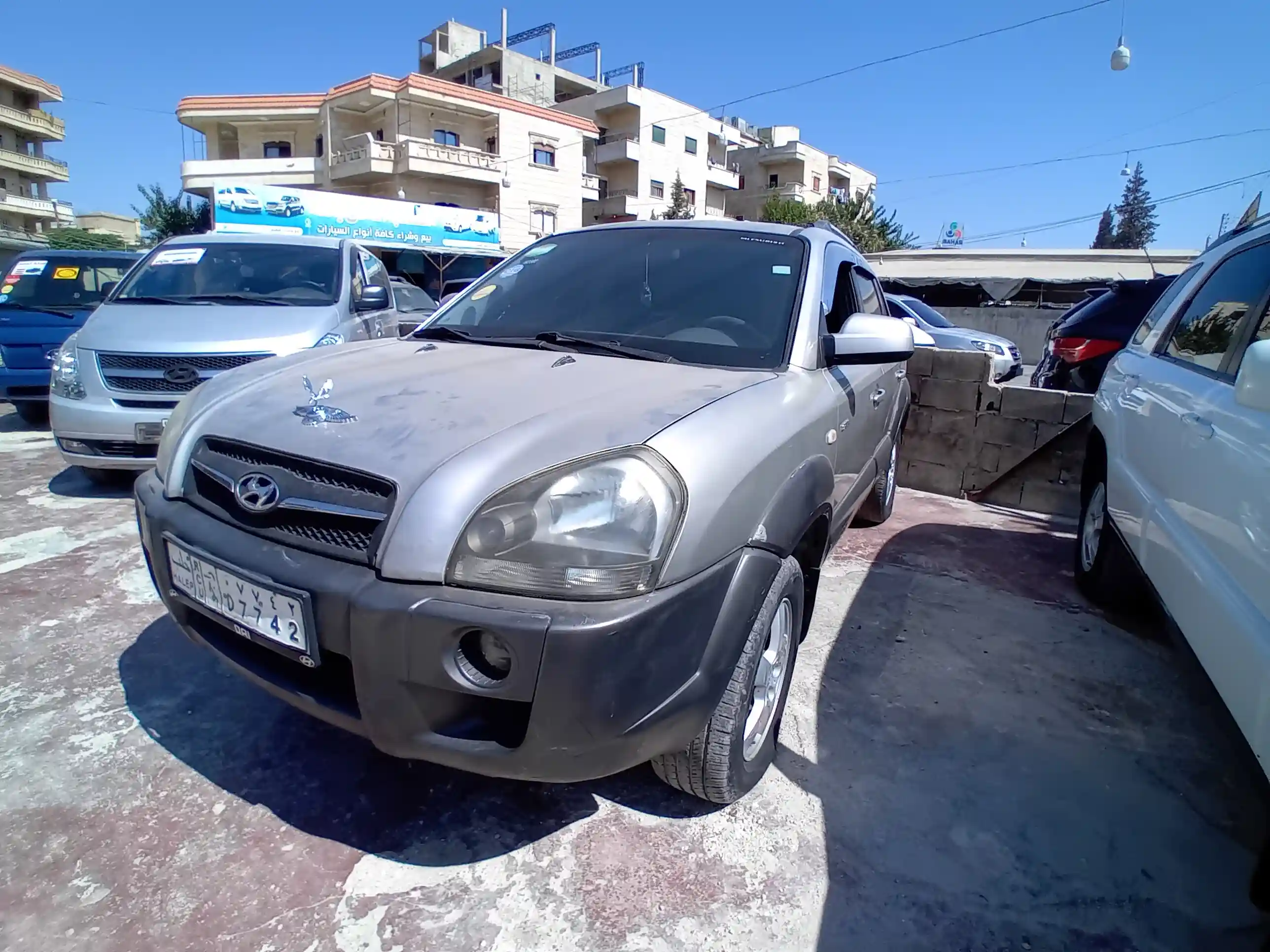 kilometrage car sale hyundai santa fe clx suv used 2007 aleppo pt card image