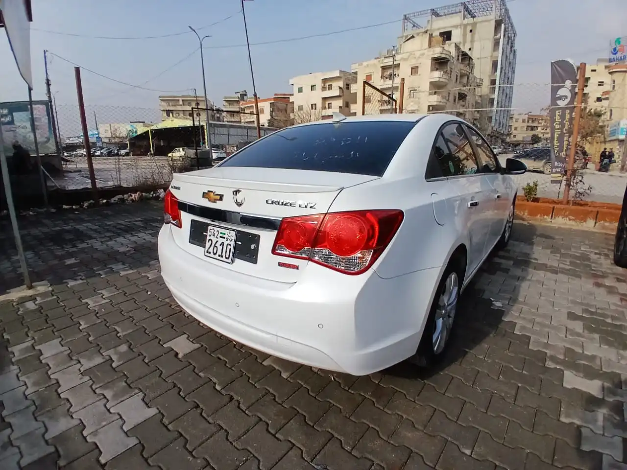 kilometrage car sale chevrolet cruze lt sedan used 2015 aleppo sy image