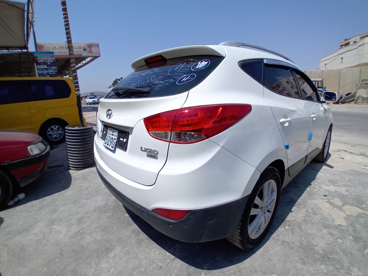 kilometrage car sale hyundai tucson lx20 evgt suv 2013 aleppo we image