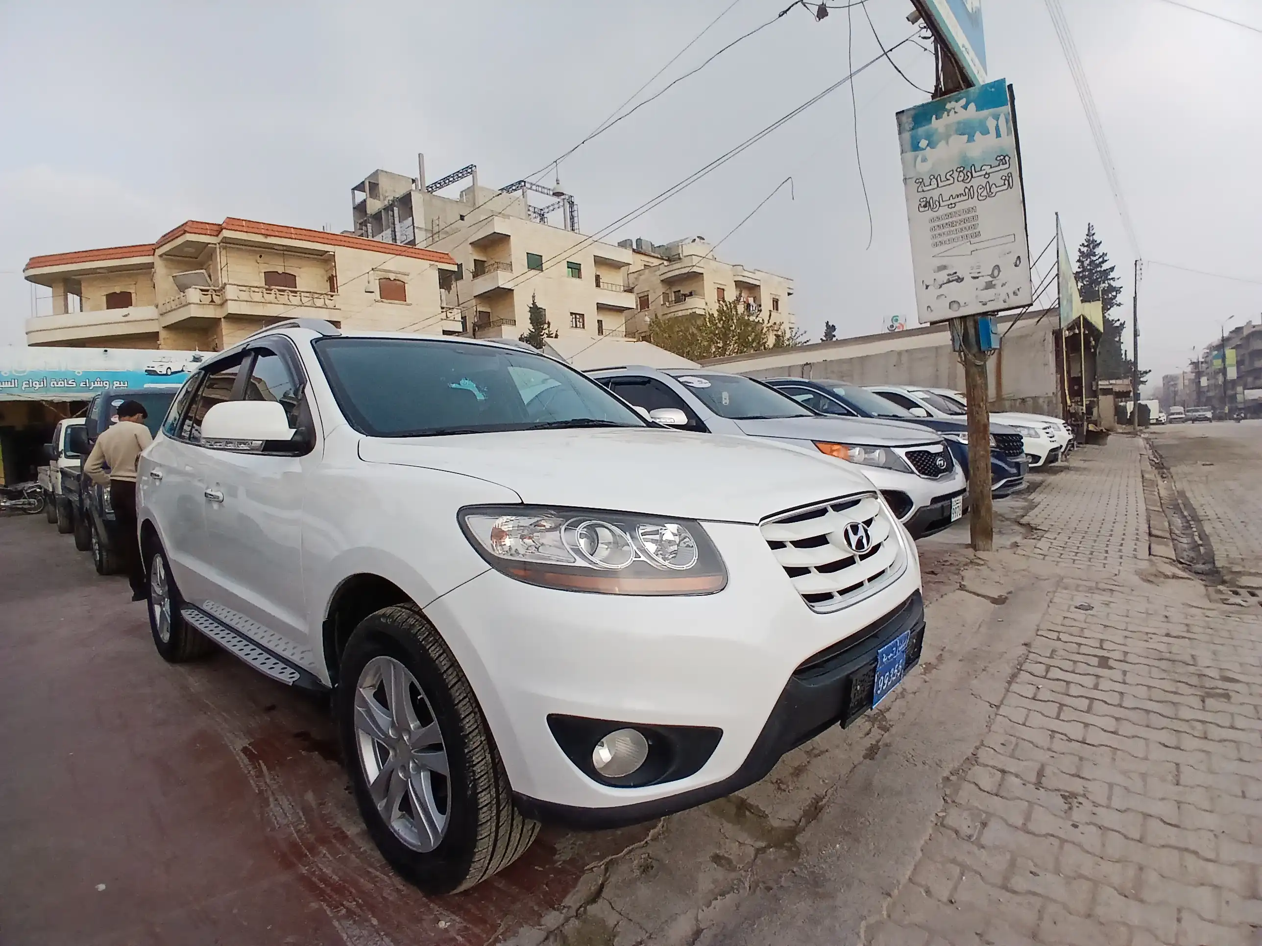 kilometrage car sale hyundai santa fe mlx suv used 2011 aleppo vb image