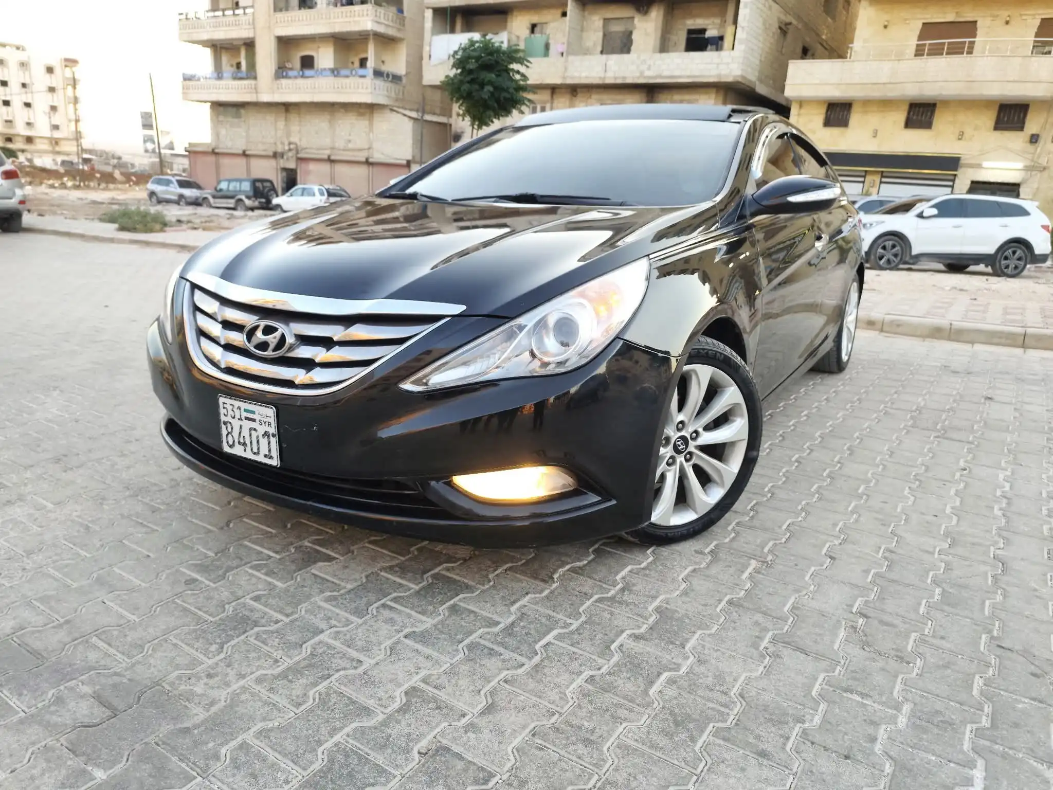 kilometrage car sale hyundai sonata standard sedan used 2011 aleppo rf card image