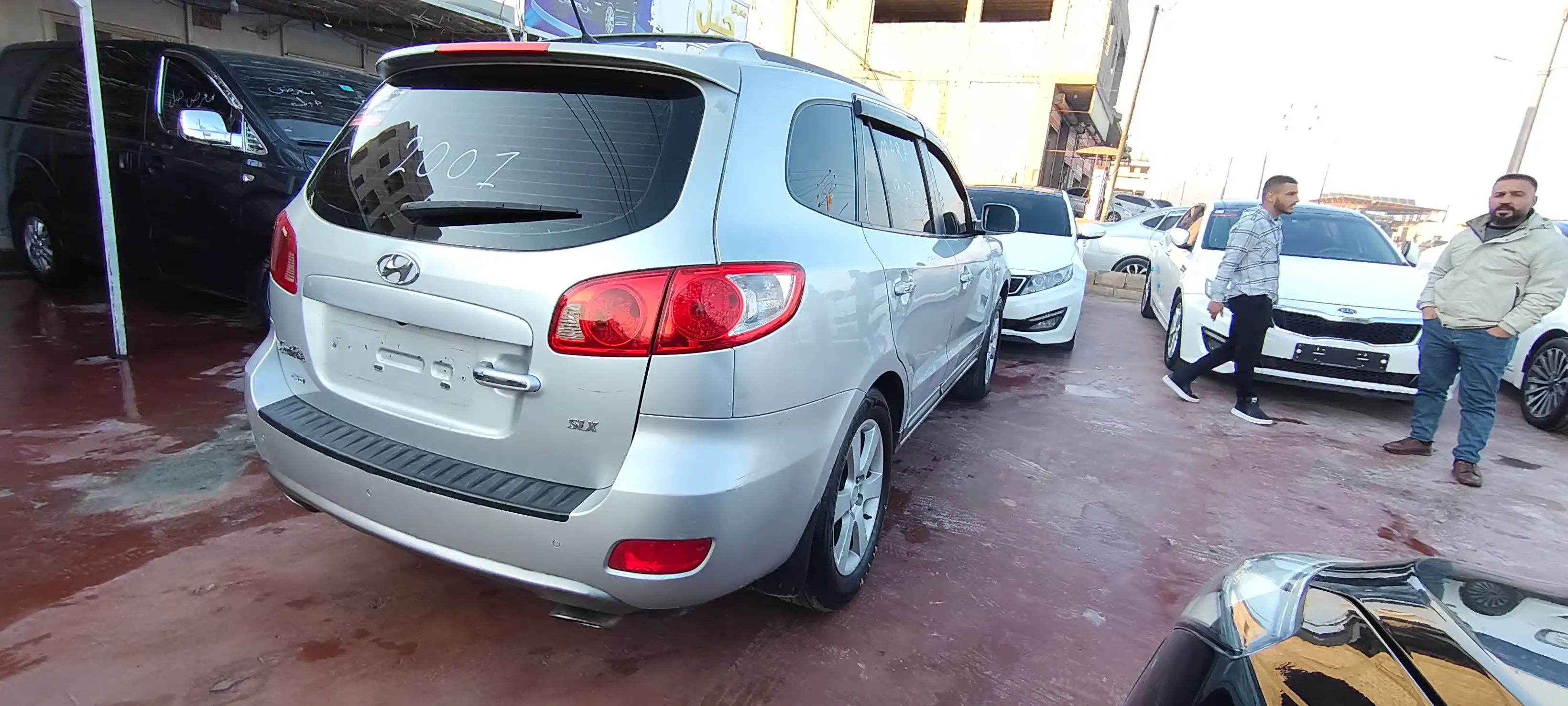 kilometrage car sale hyundai santa fe slx suv used 2007 aleppo lg image