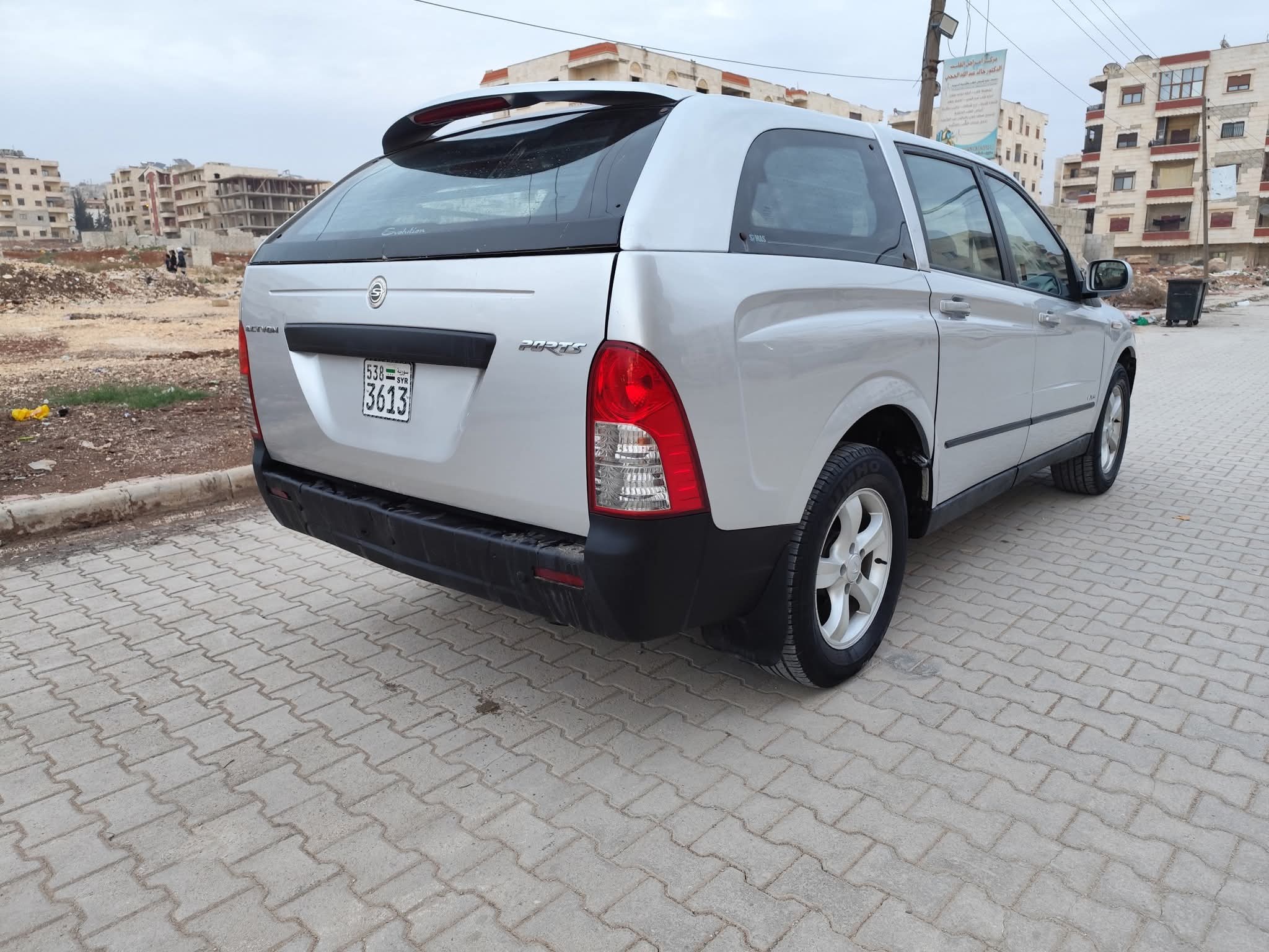 kilometrage car sale ssangyong kgm actyon sports pwhwqdm used 2007 aleppo tw image