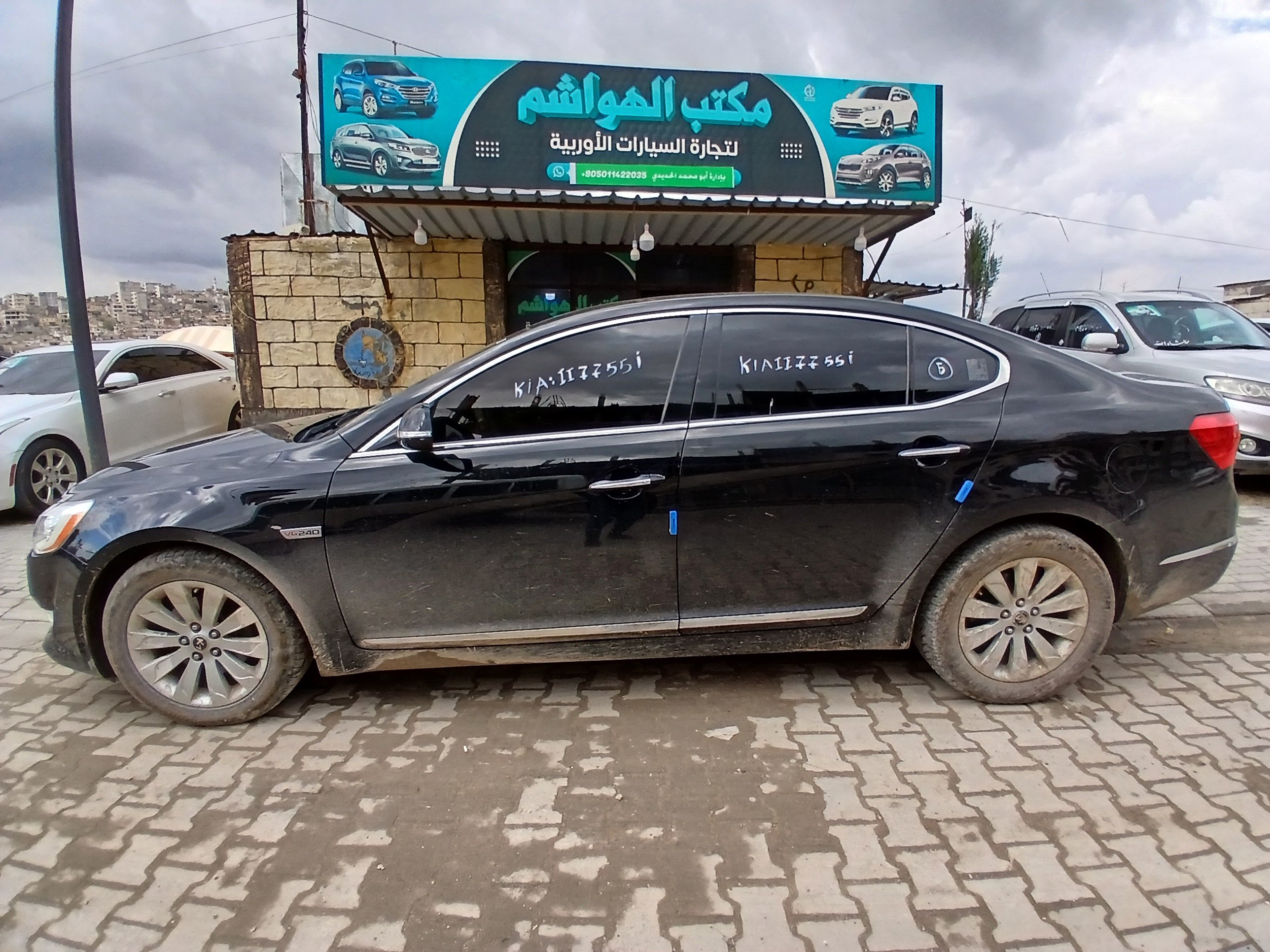 kilometrage car sale kia k7 standard sedan used 2010 aleppo iv image