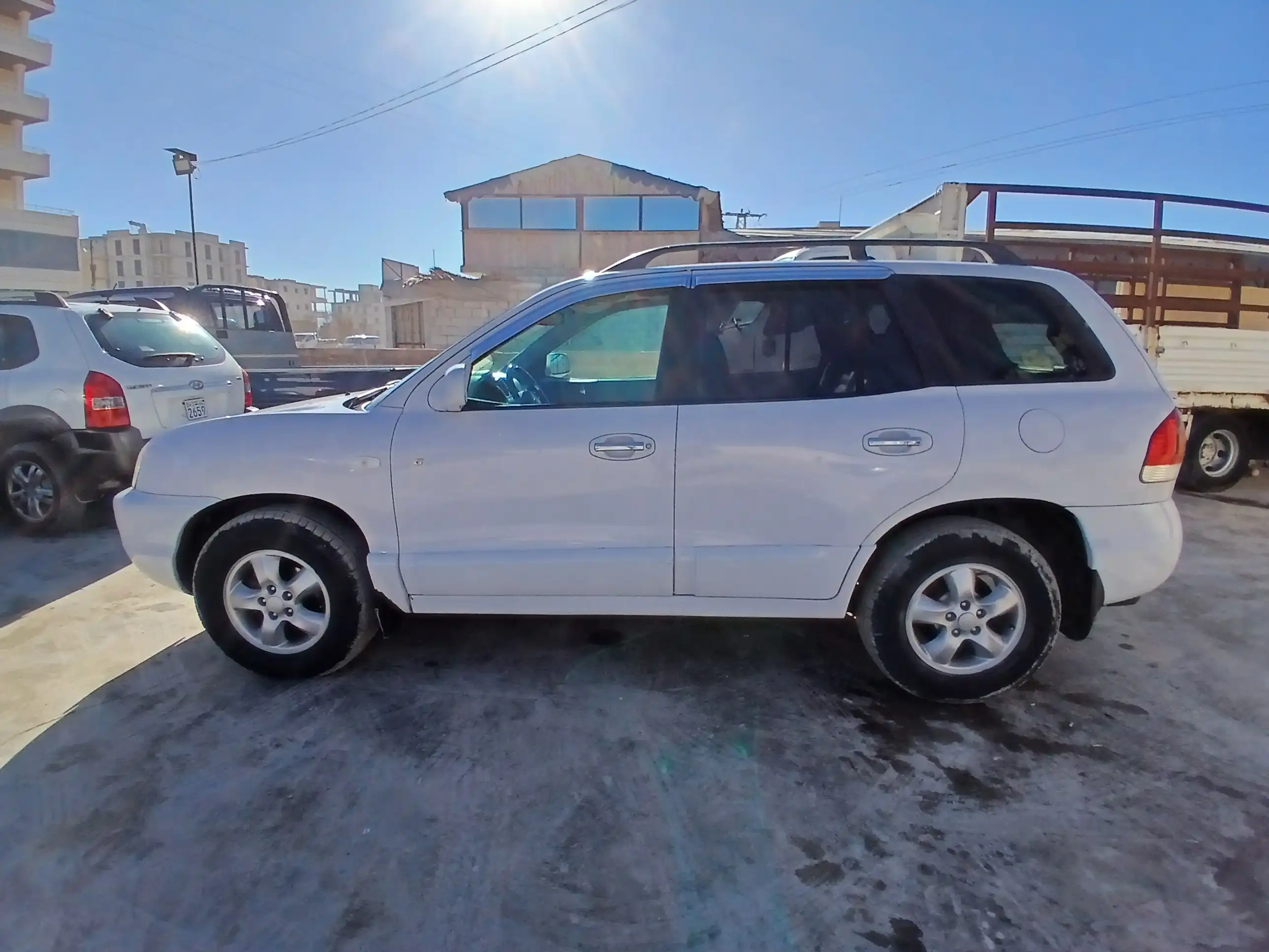 kilometrage car sale hyundai santa fe gold suv used 2005 aleppo wx image