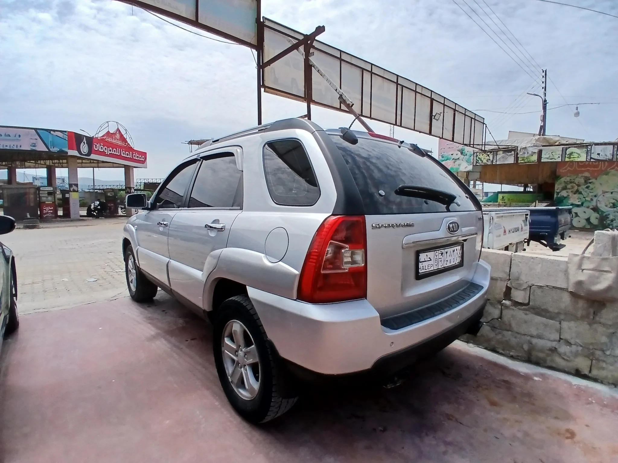 kilometrage car sale kia sportage tlx suv used 2007 aleppo vi image