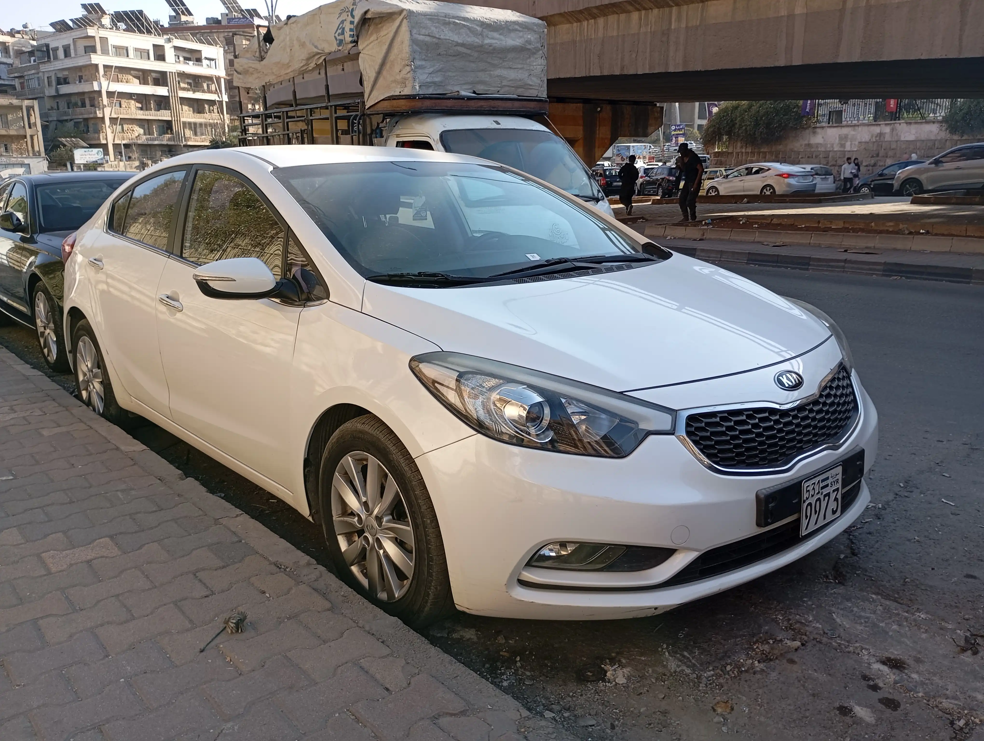 kilometrage car sale kia k3 ex sedan used 2014 aleppo gx image