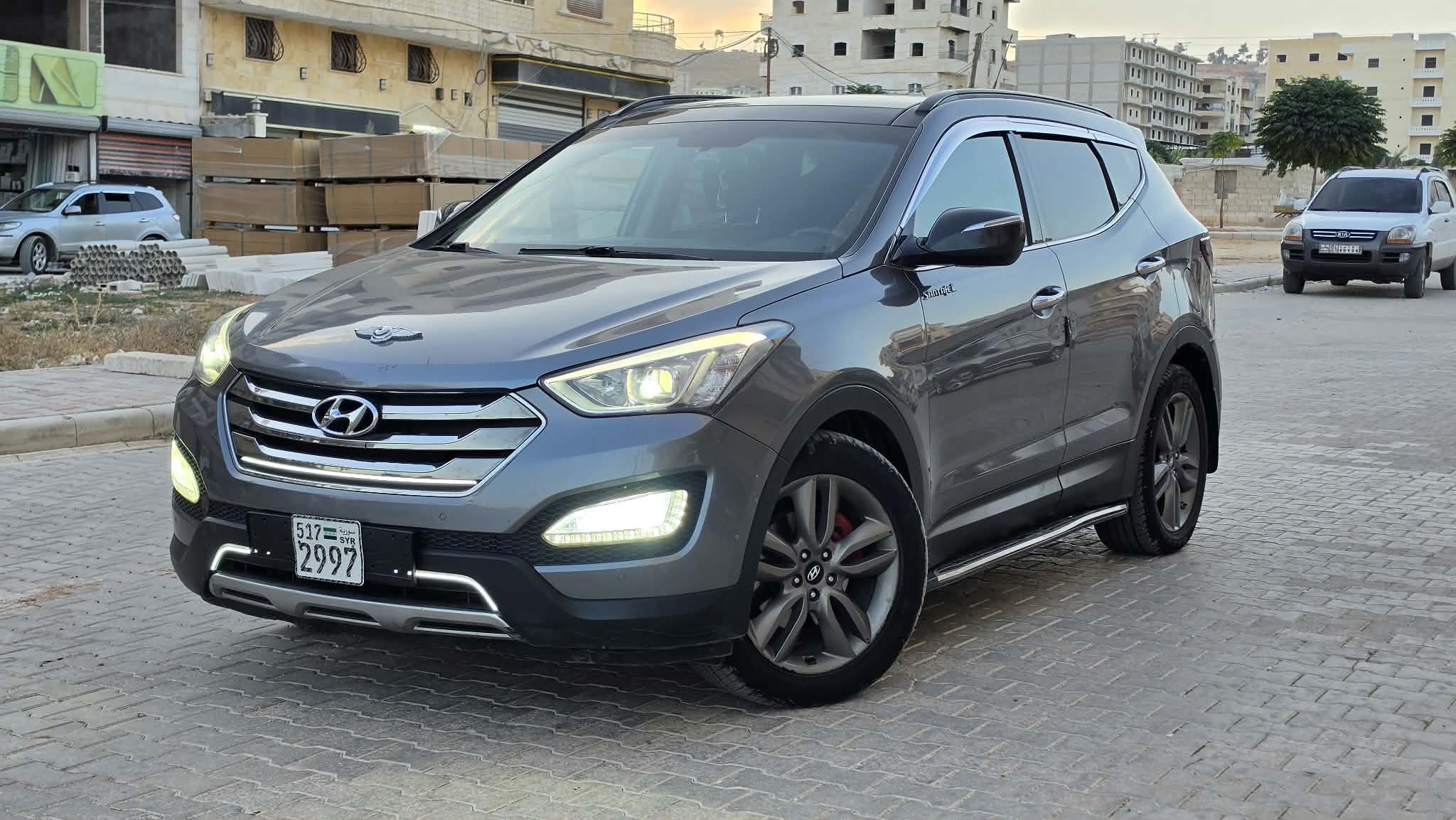 kilometrage car sale hyundai santa fe e vgt suv used 2013 aleppo zv image