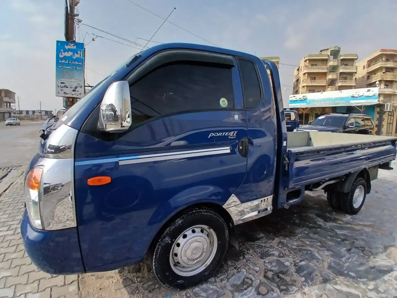 kilometrage car sale hyundai porter ii 2 crdi cargo truck used 2013 aleppo yk image