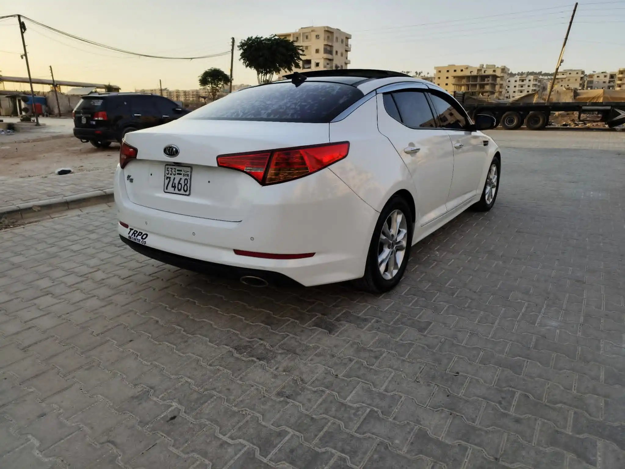 kilometrage car sale kia k5 standard sedan used 2012 aleppo co image