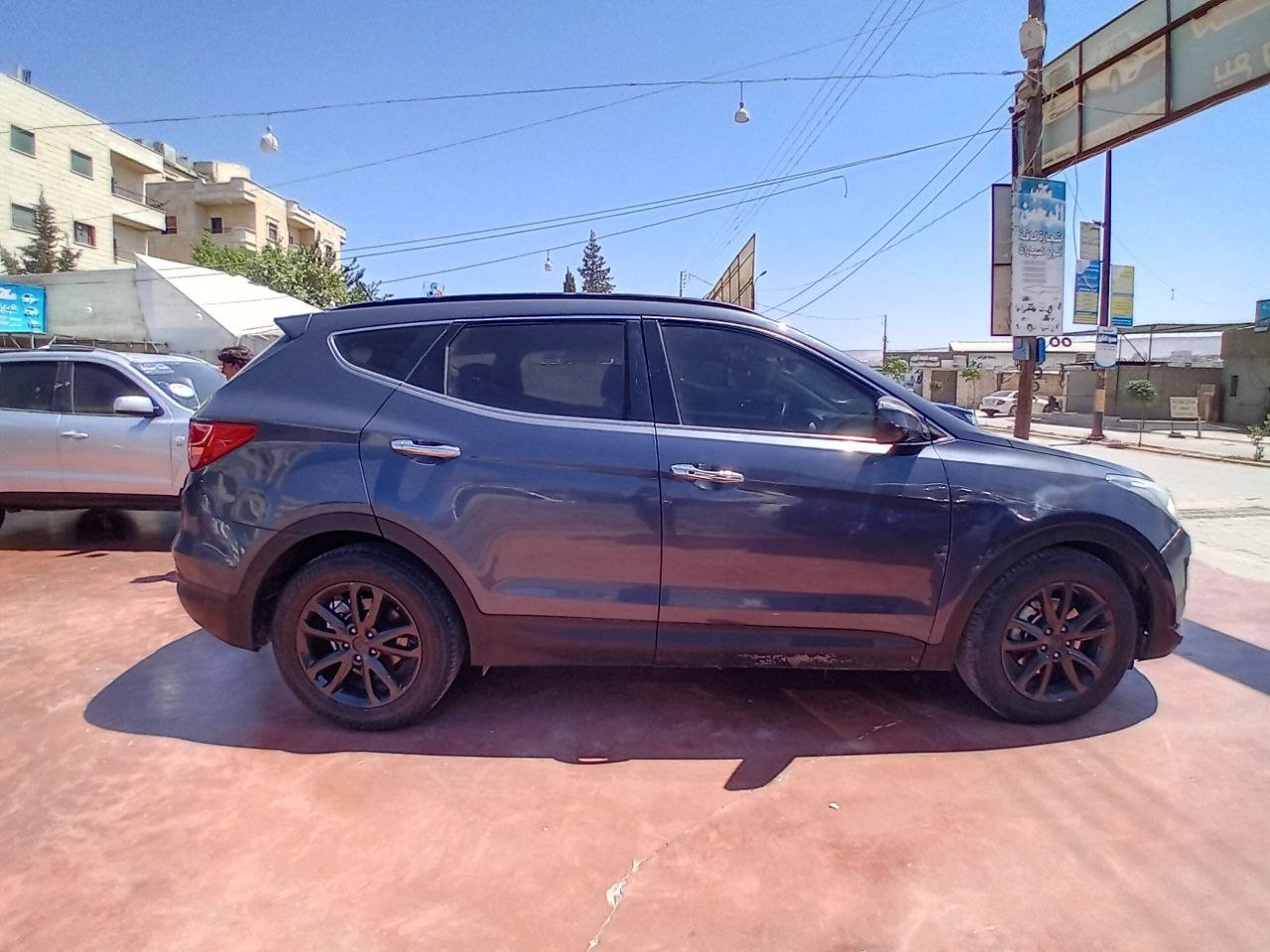 kilometrage car sale hyundai santa fe evgt suv used 2013 aleppo ah image