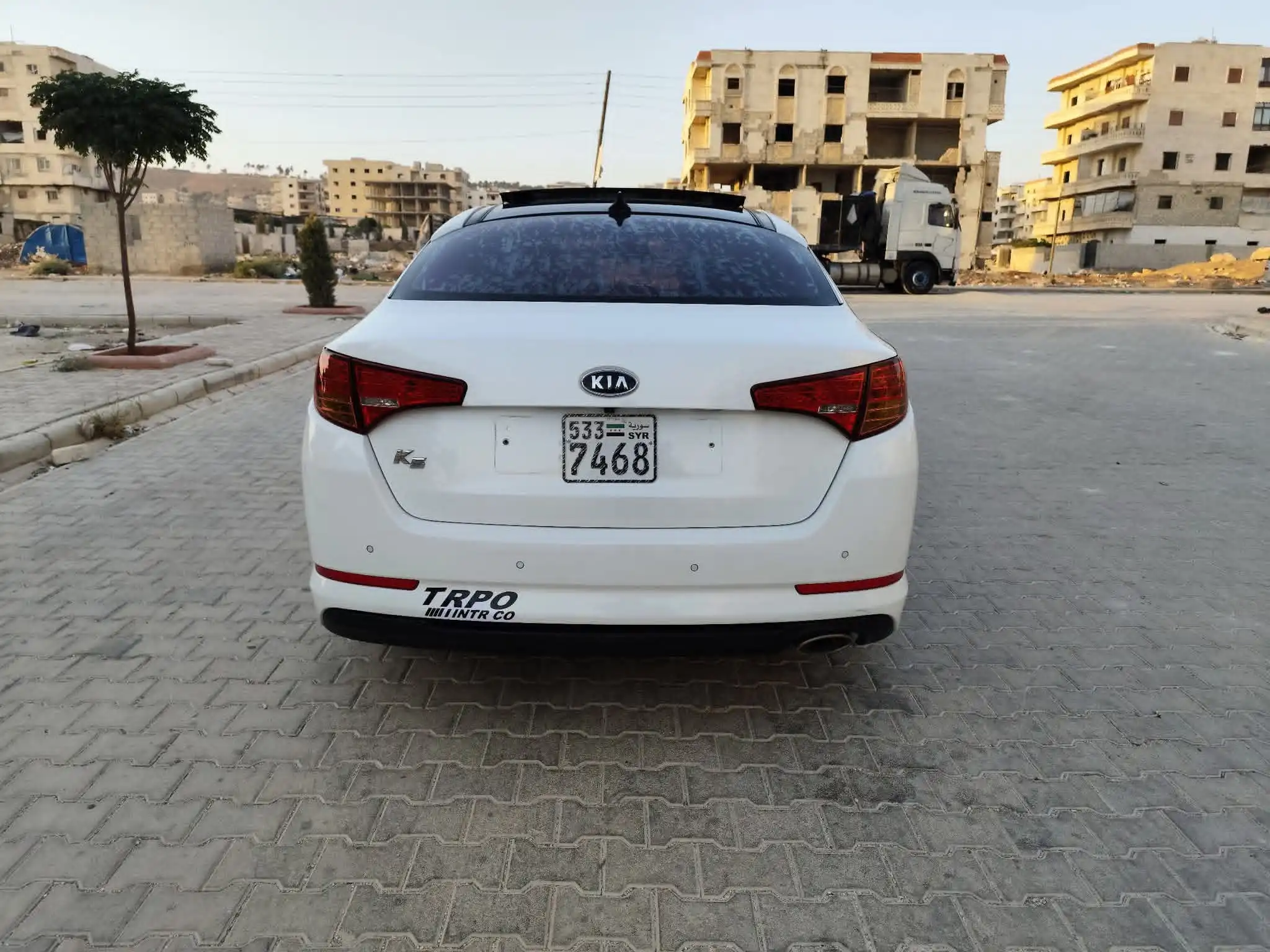 kilometrage car sale kia k5 standard sedan used 2012 aleppo co image