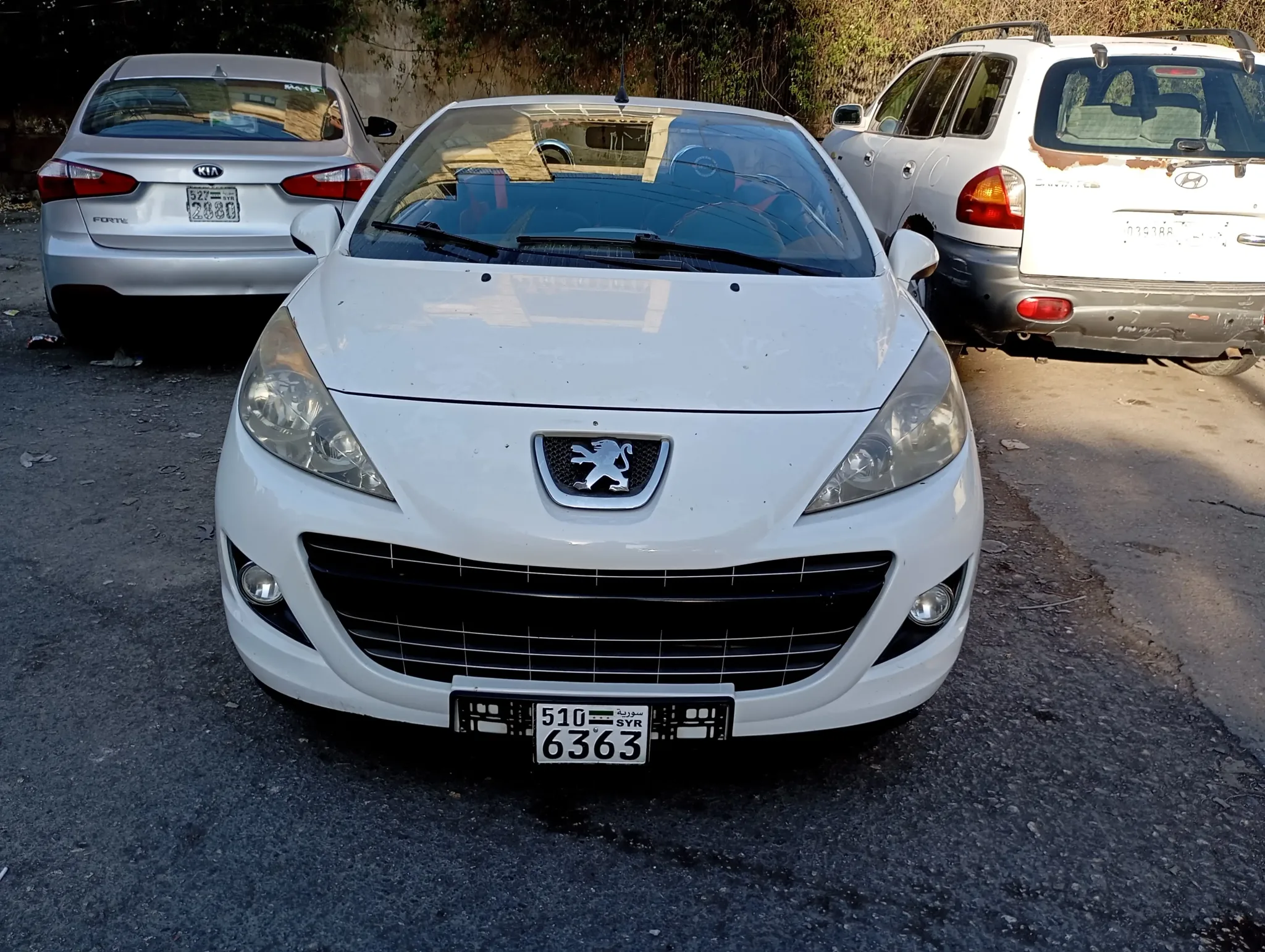 kilometrage car sale peugeot 207 standard convertible used 2009 aleppo yq image