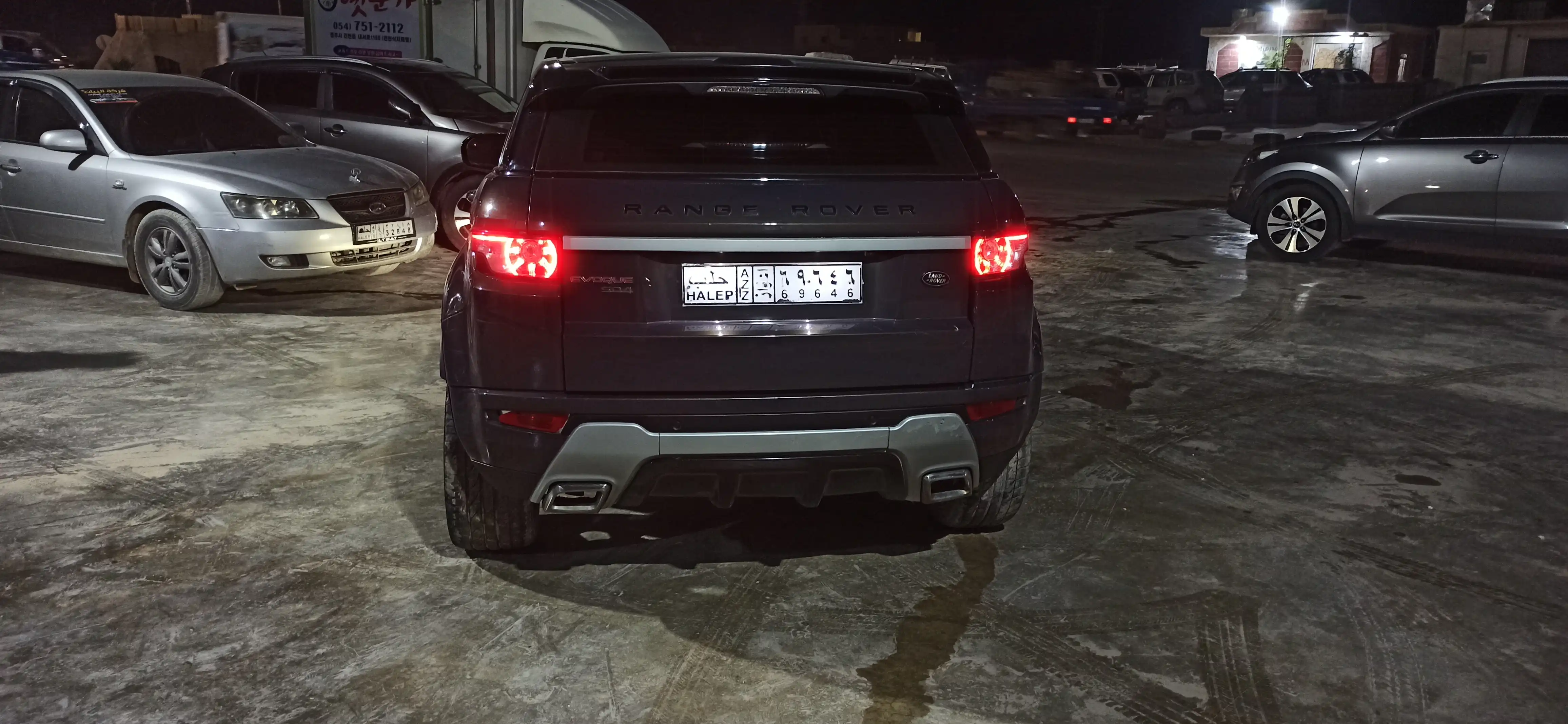 kilometrage car sale land rover range rover evoque sd4 suv used 2013 aleppo lc image