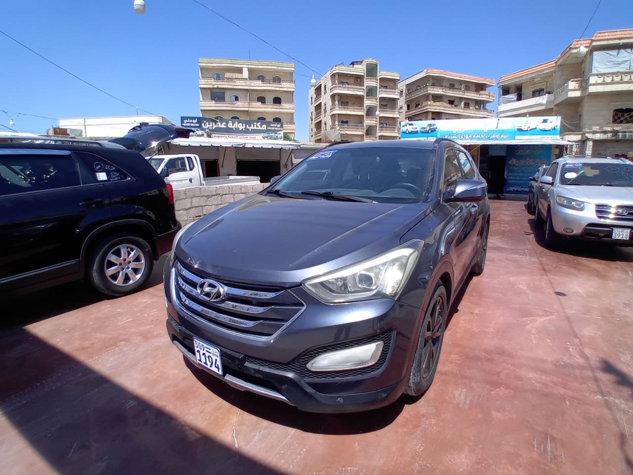 kilometrage car sale hyundai santa fe evgt suv used 2013 aleppo ah image