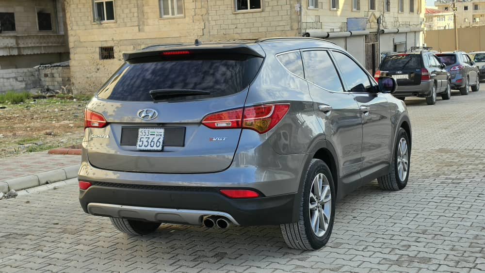 kilometrage car sale hyundai santa fe e vgt suv used 2014 aleppo zh image