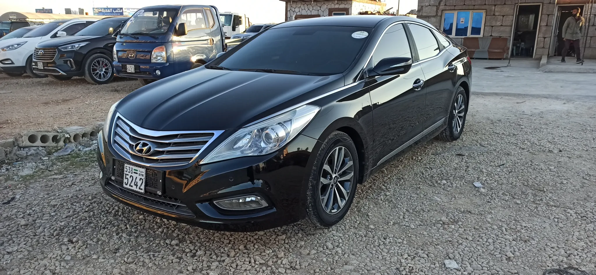 kilometrage car sale hyundai grandeur hg 240 sedan used 2012 aleppo uf image